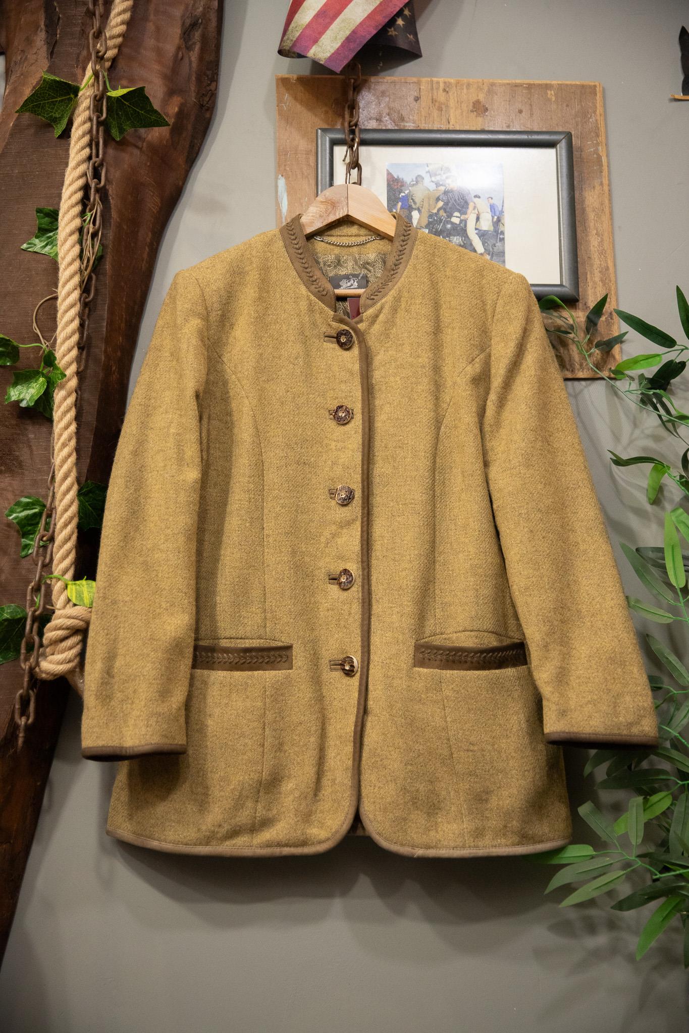 Casual Wool Elegance Ceket