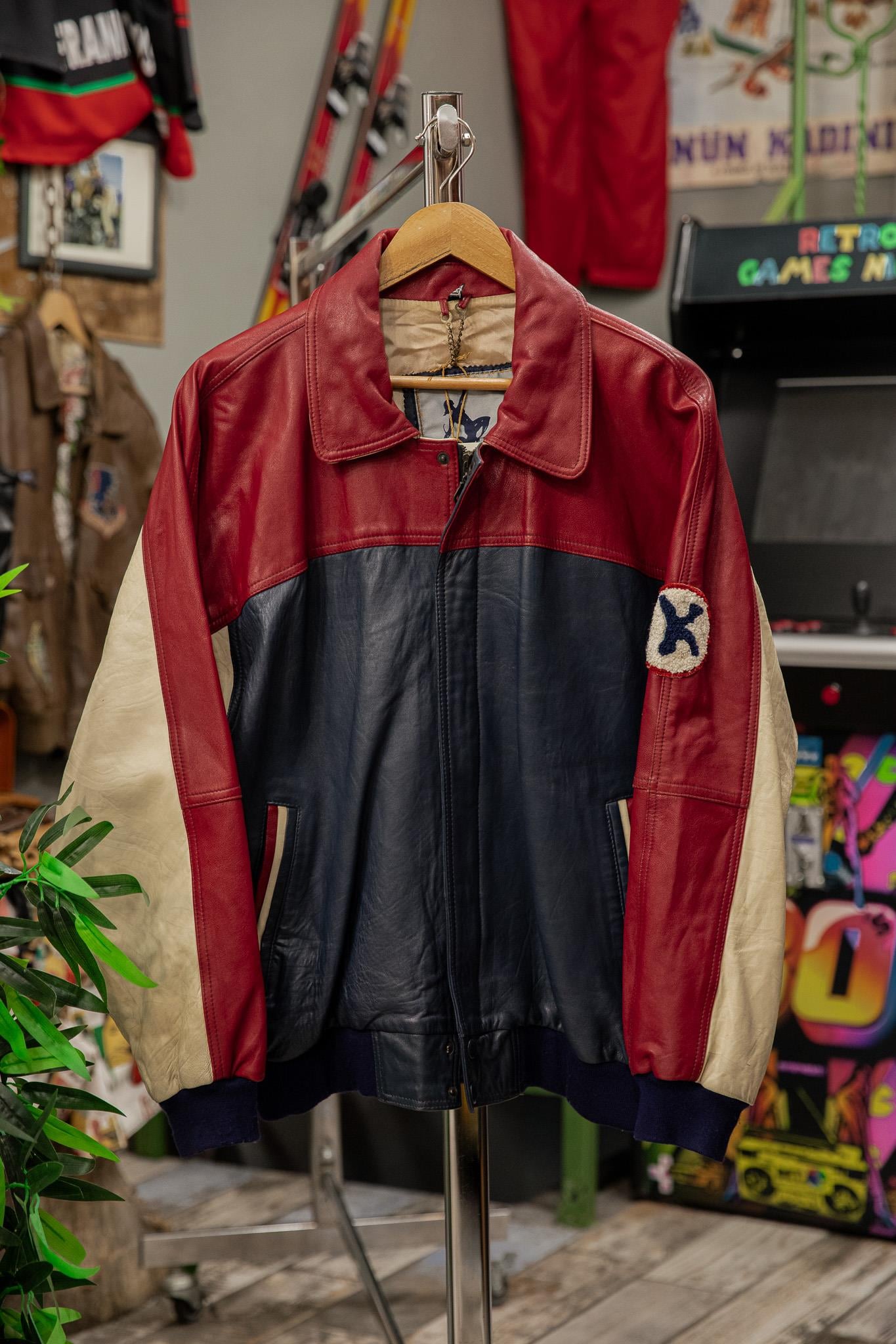 CHIEF HIGH HAWL Tasarım Bomber Unisex Deri Ceket