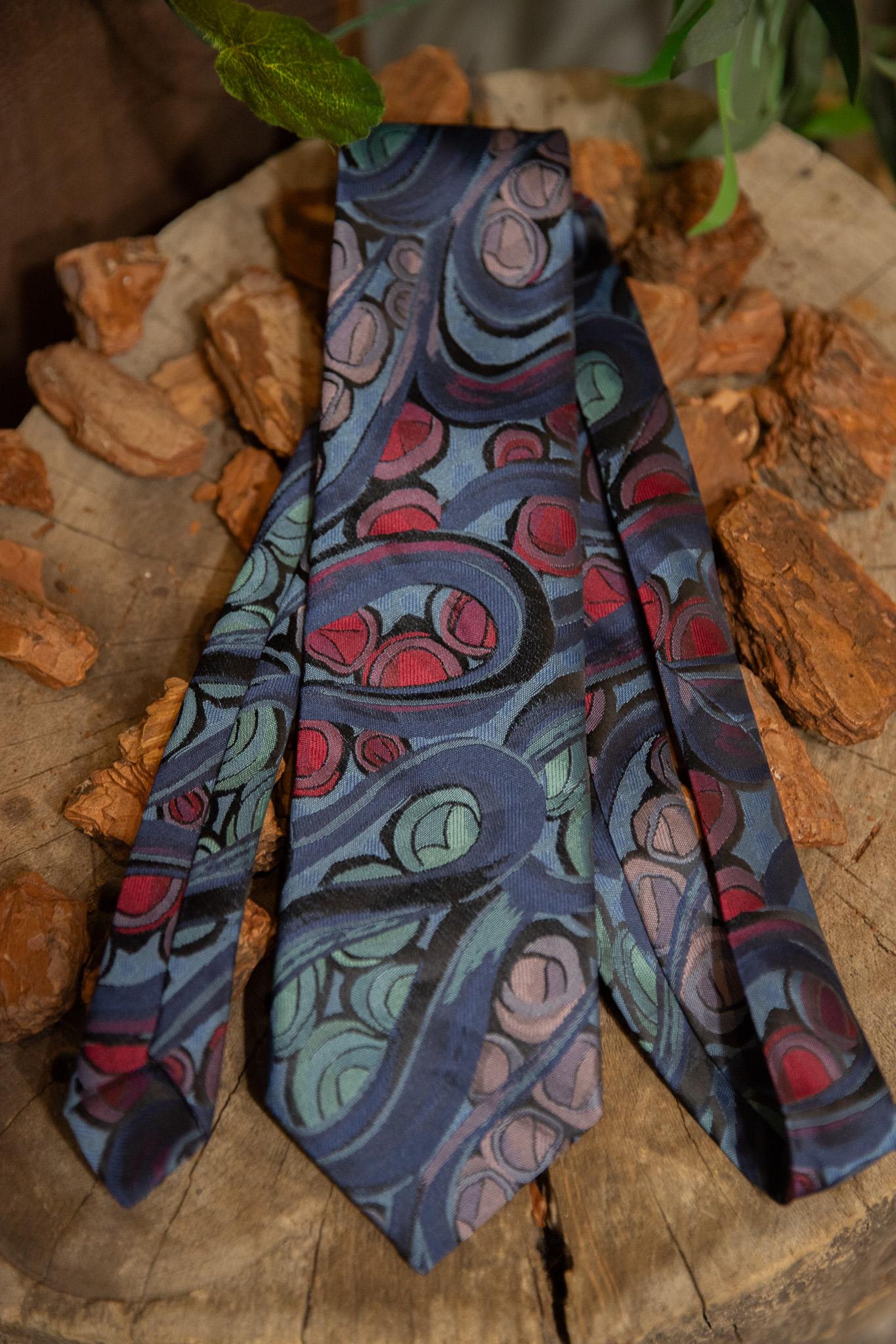 Circle 90s Silk Kravat
