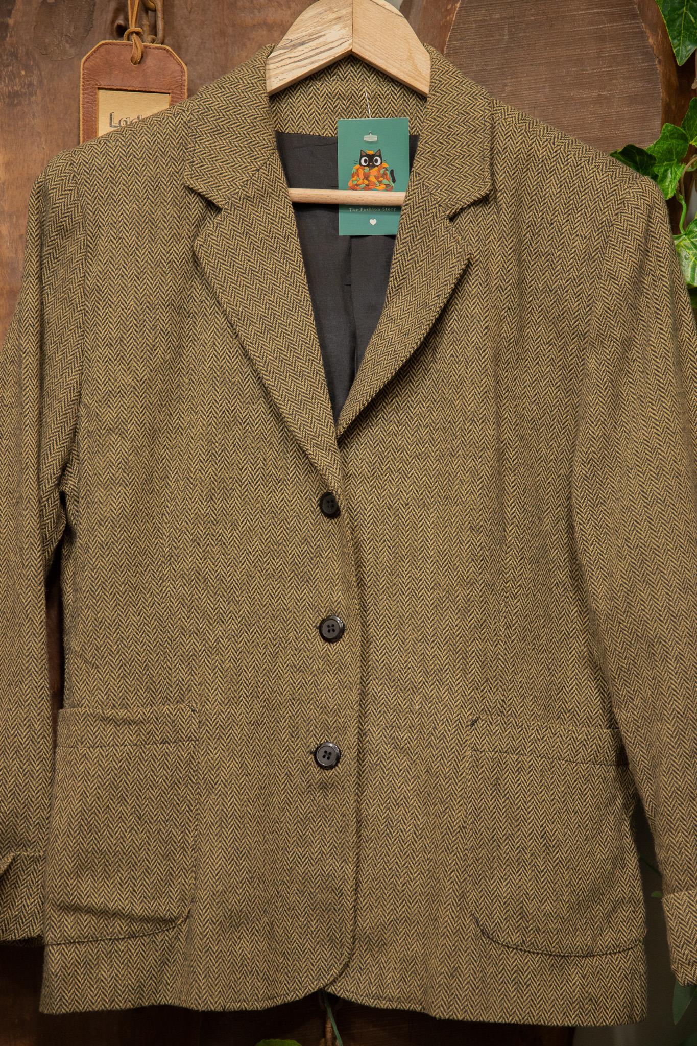 Classic 80s/90s Wool Blazer Ceket