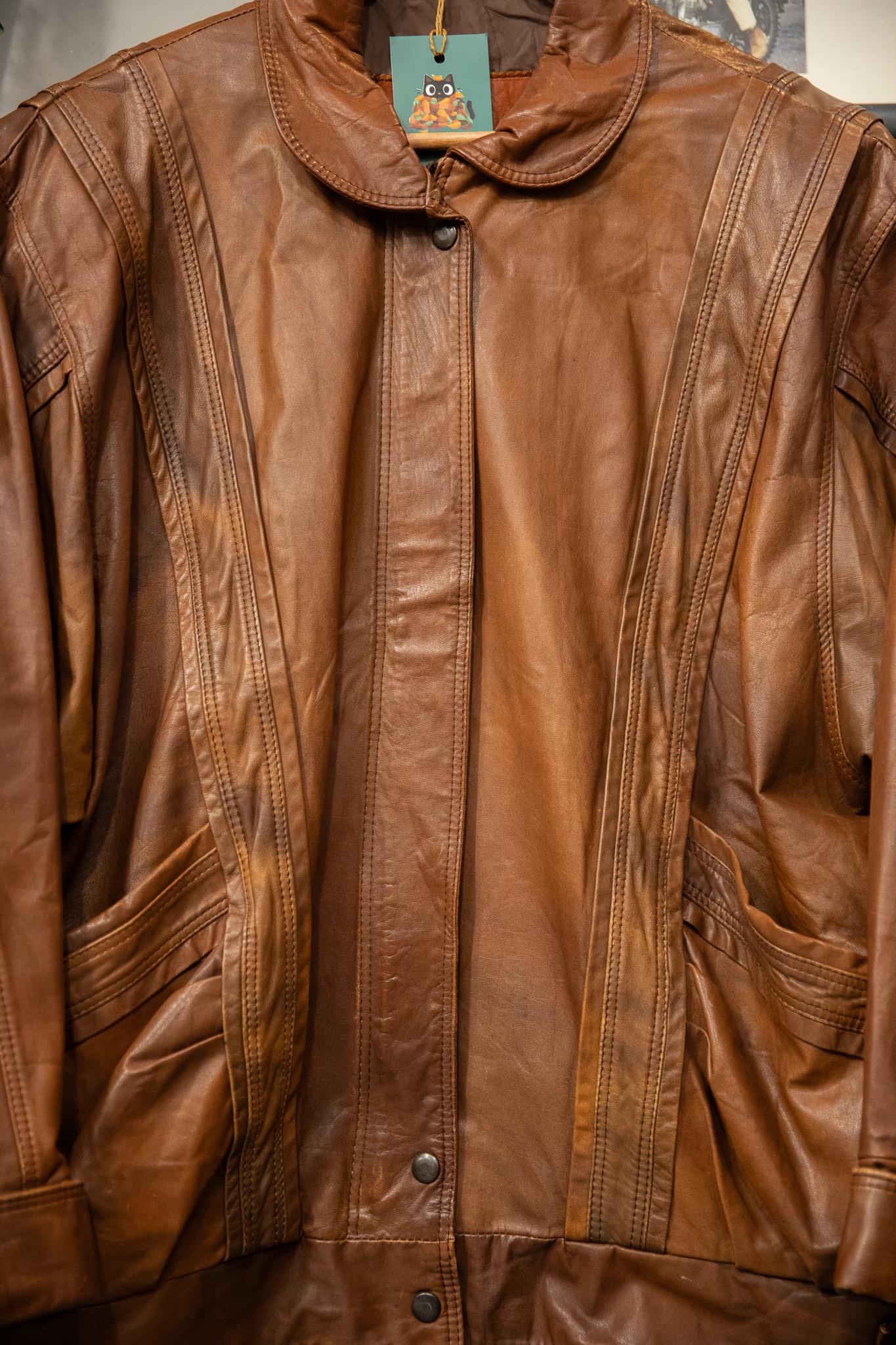 Classic Brown Bomber Deri Ceket