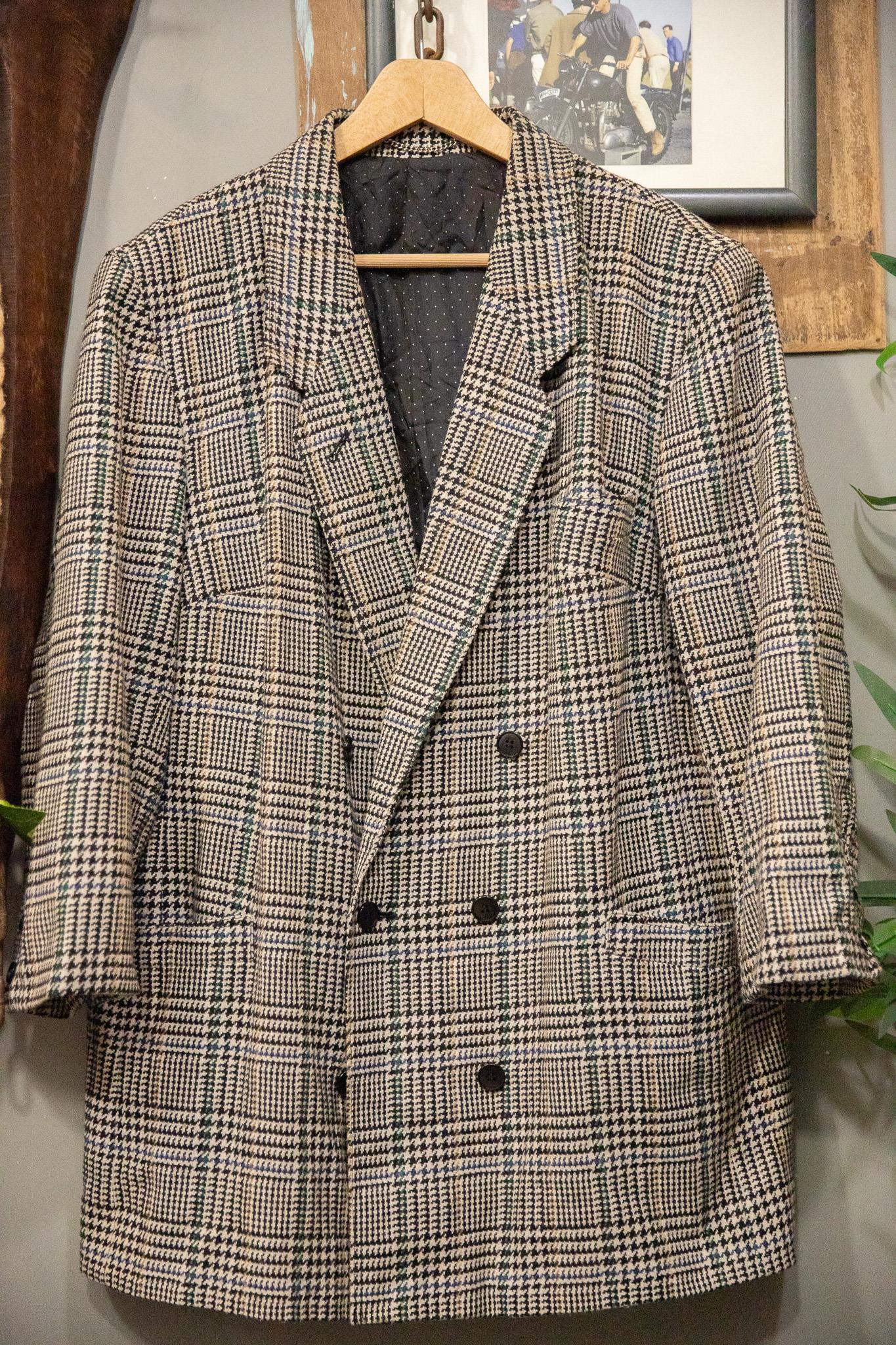 Classic Ekoseli Blazer Ceket