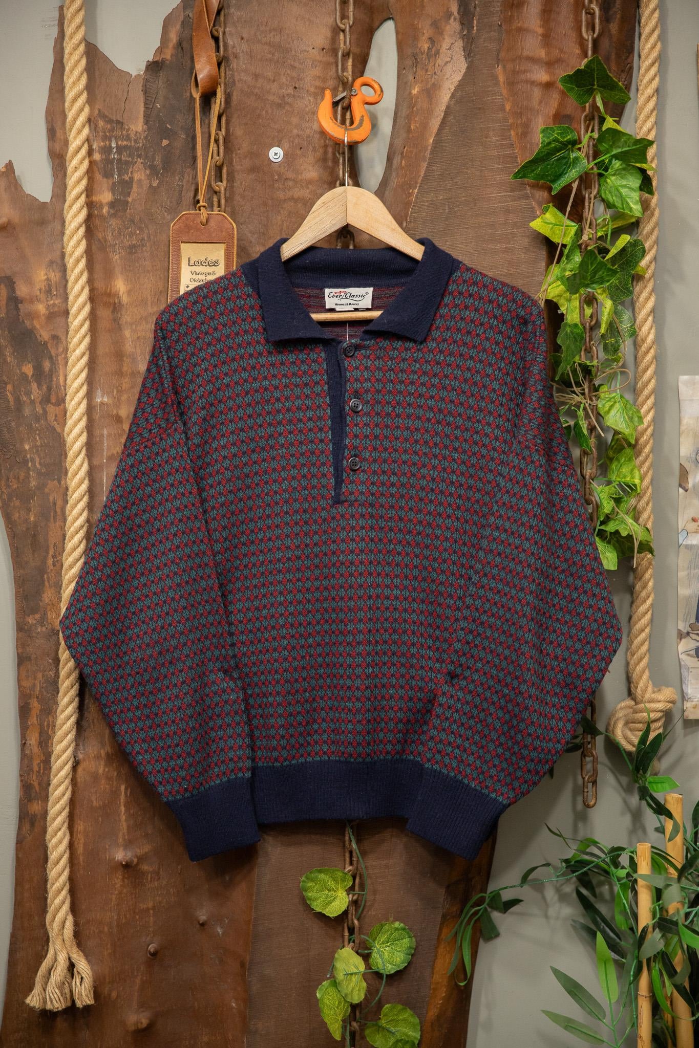 Classic Polo Yaka Yün Kazak