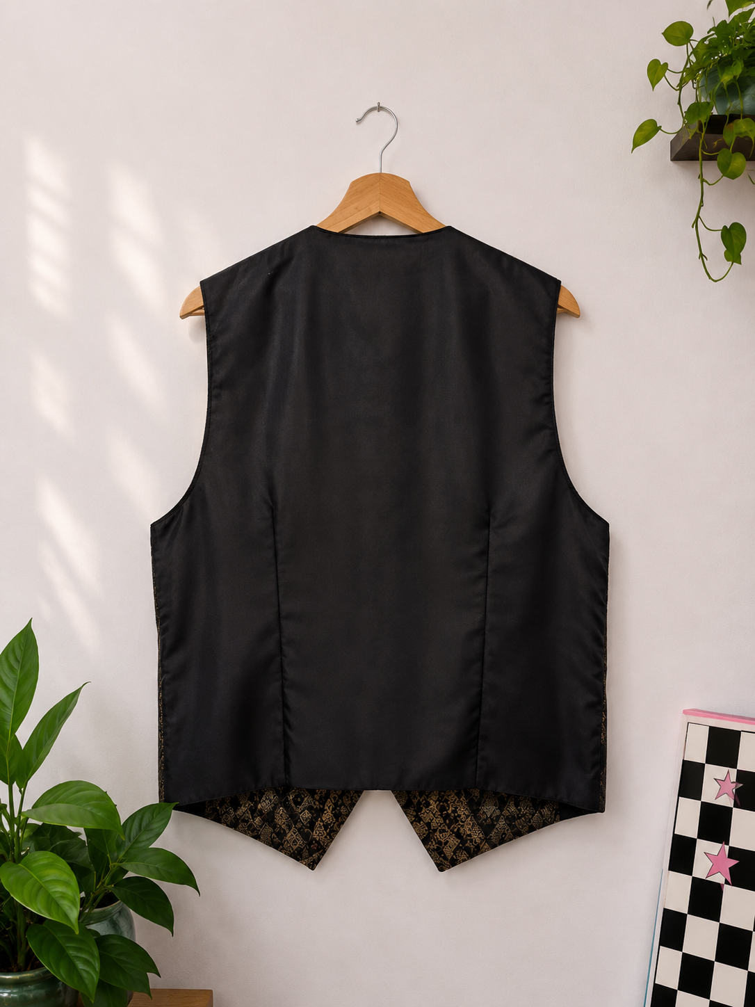 Classic Vest Metallic Yelek