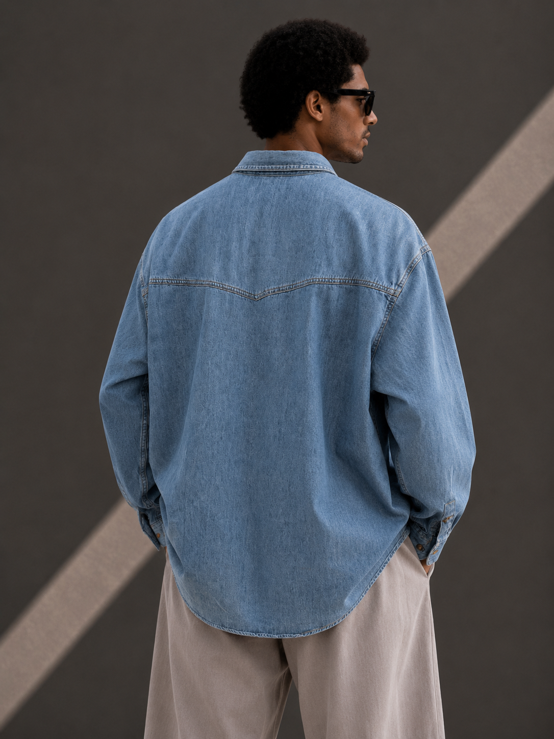 Classic Western Denim Gömlek