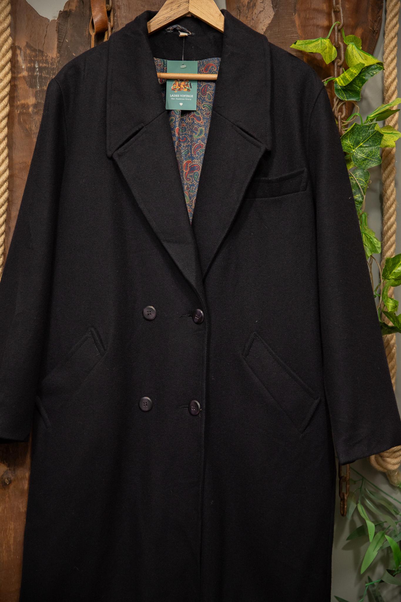 Classic Wool Kaşe Kaban