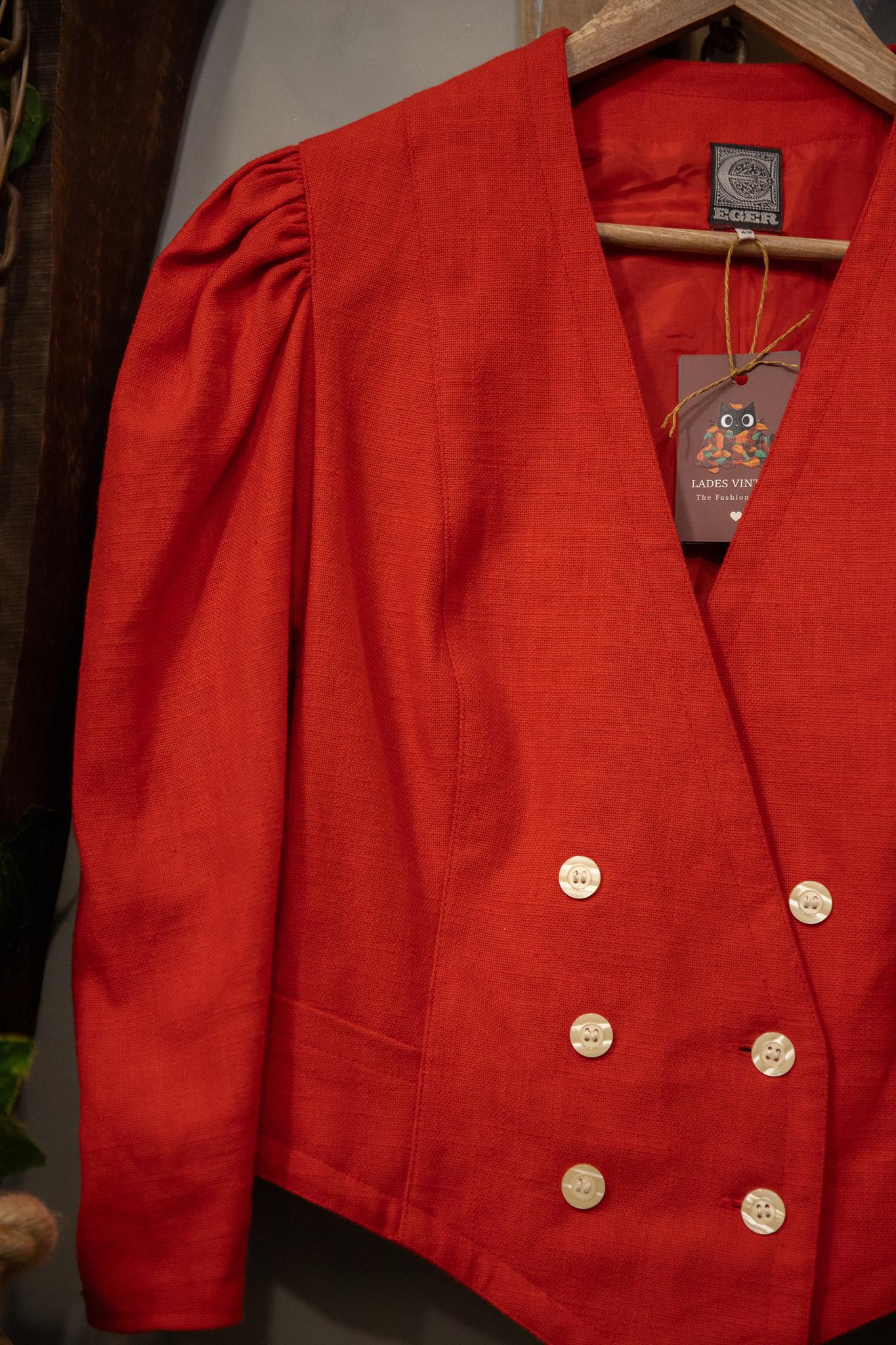 Crimson Classic Red Kadın Ceket