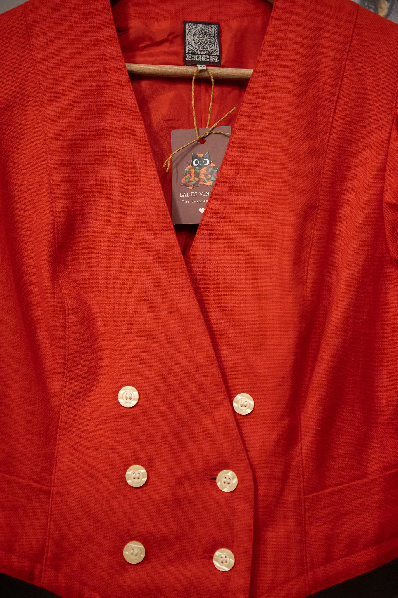 Crimson Classic Red Kadın Ceket