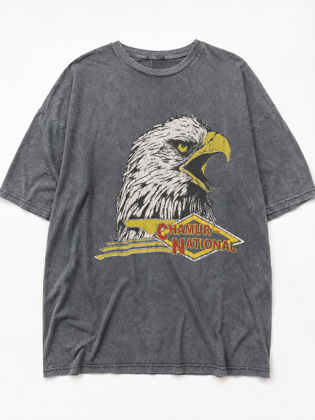 Eagle Acid Wash Oversized Tişört