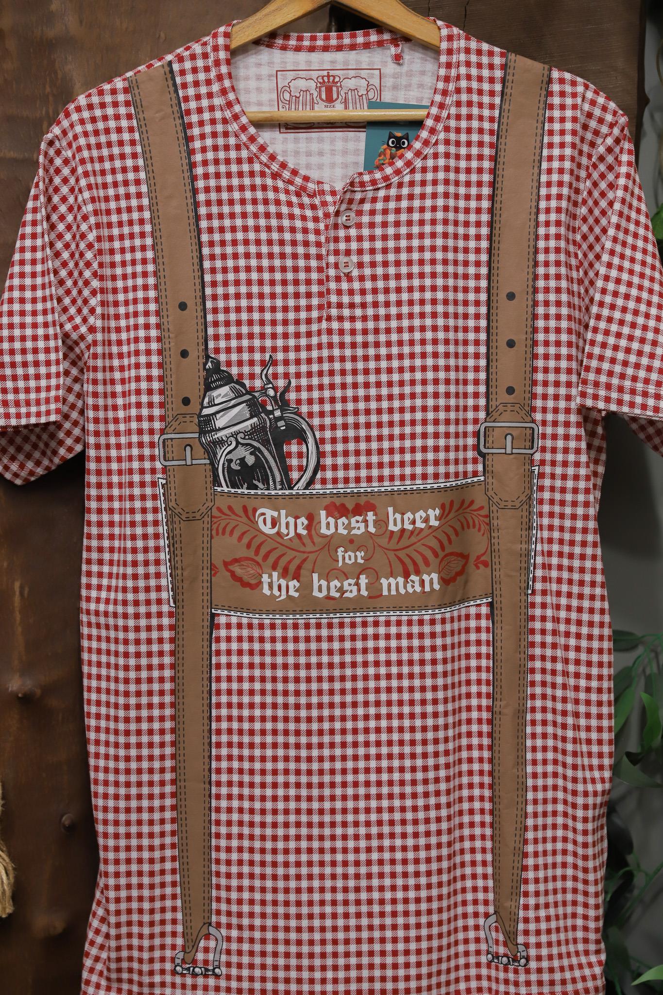 Ekose Askılı Tişört