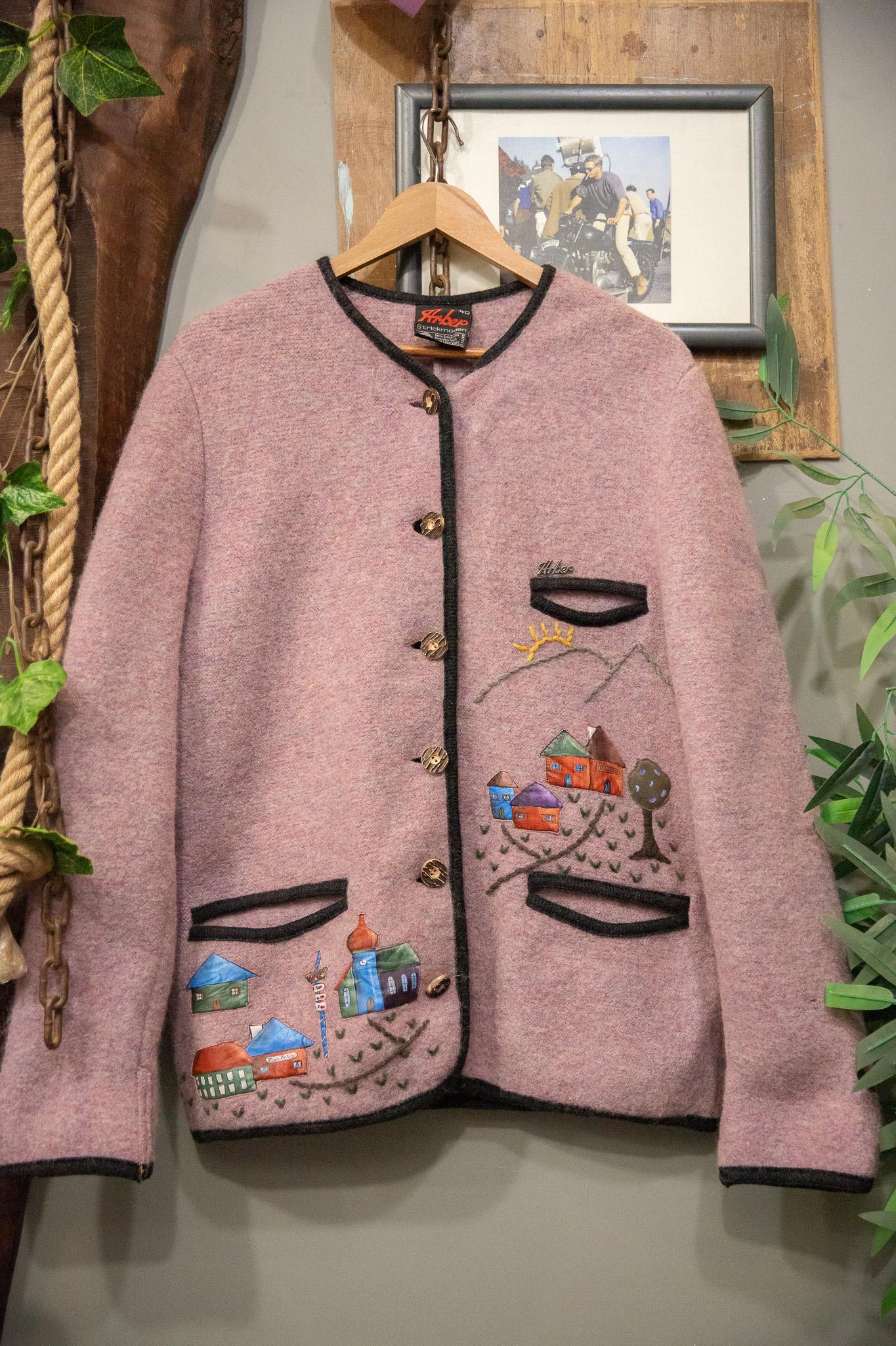 Embroidered Blazer Yün Ceket
