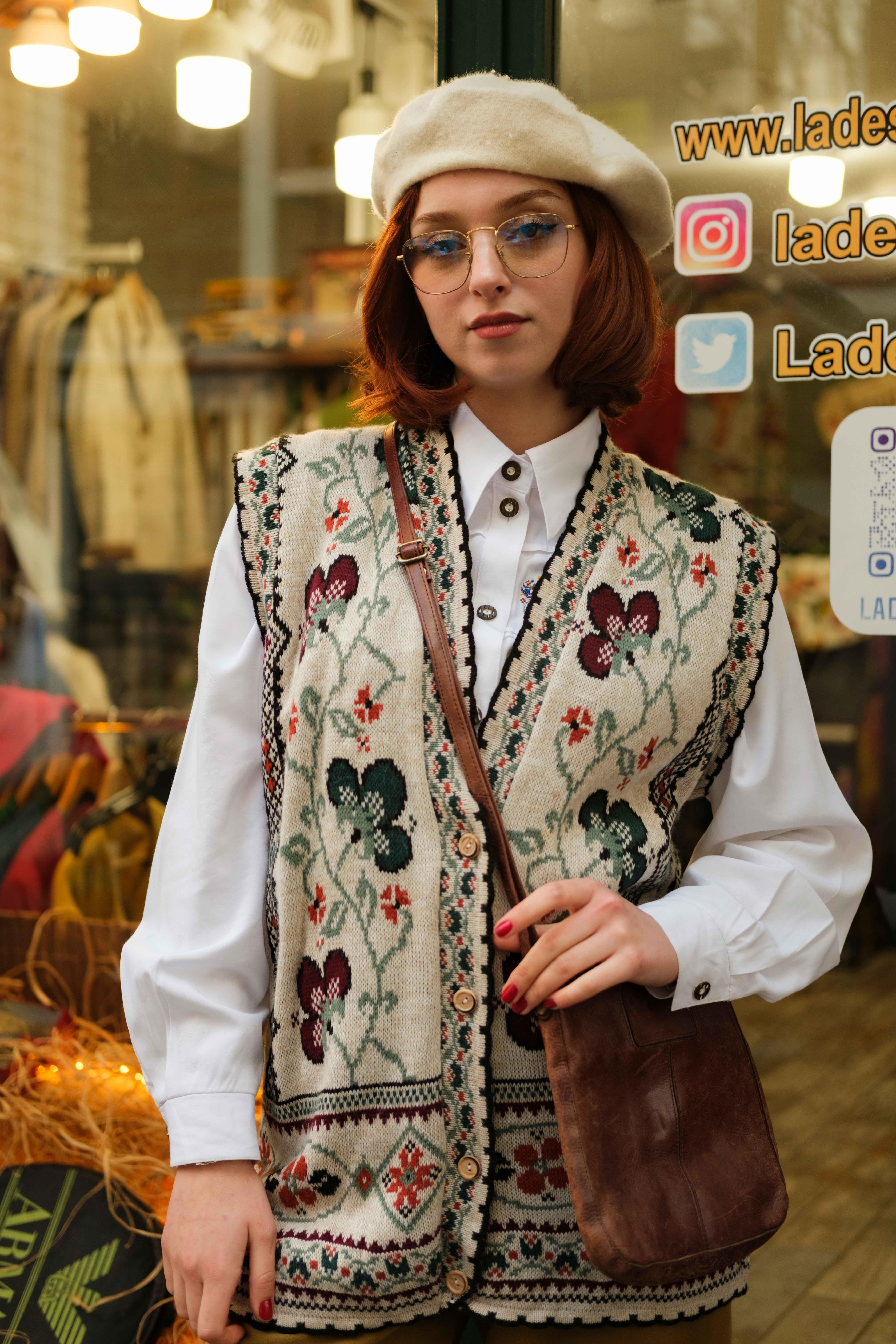 England Model Etnik Kadın Yelek / Süveter