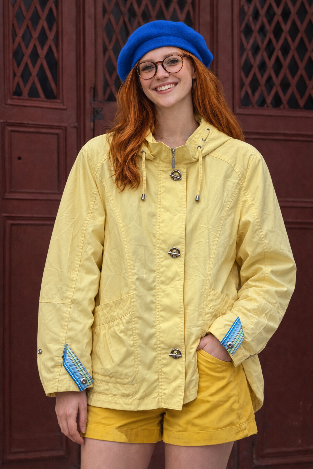 England Pastel Yellow Rüzgarlık/Mont