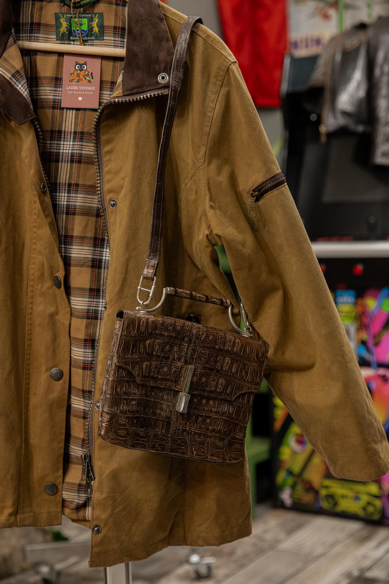 Eskitme 90s Model Deri Çanta