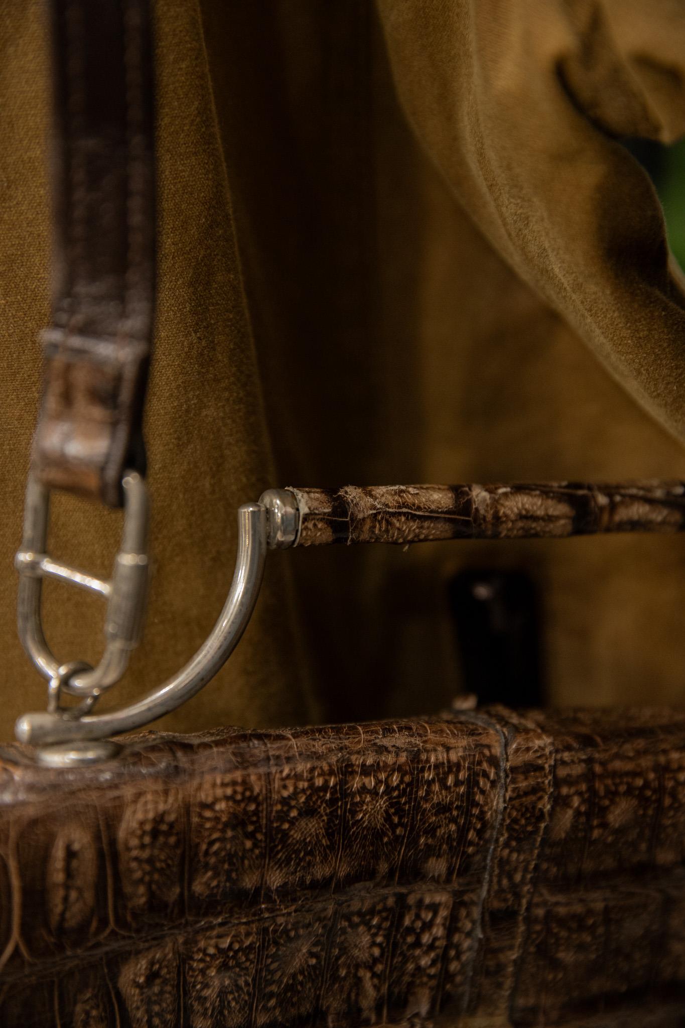 Eskitme 90s Model Deri Çanta