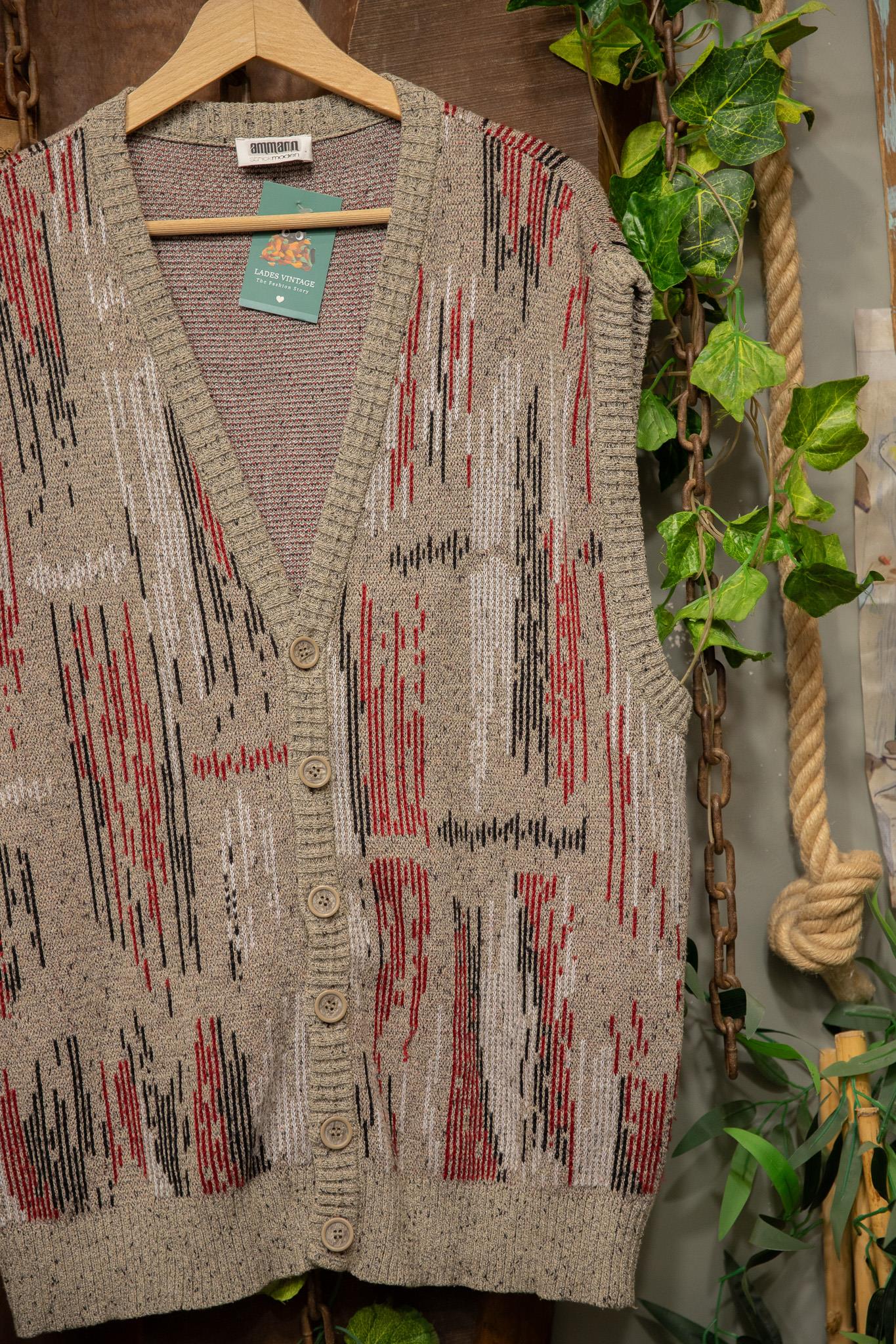 Etnik Wool Yelek