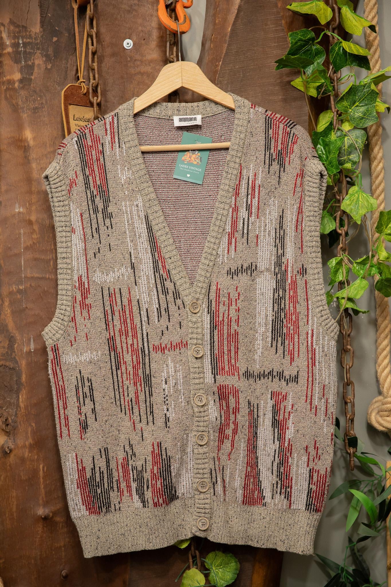 Etnik Wool Yelek