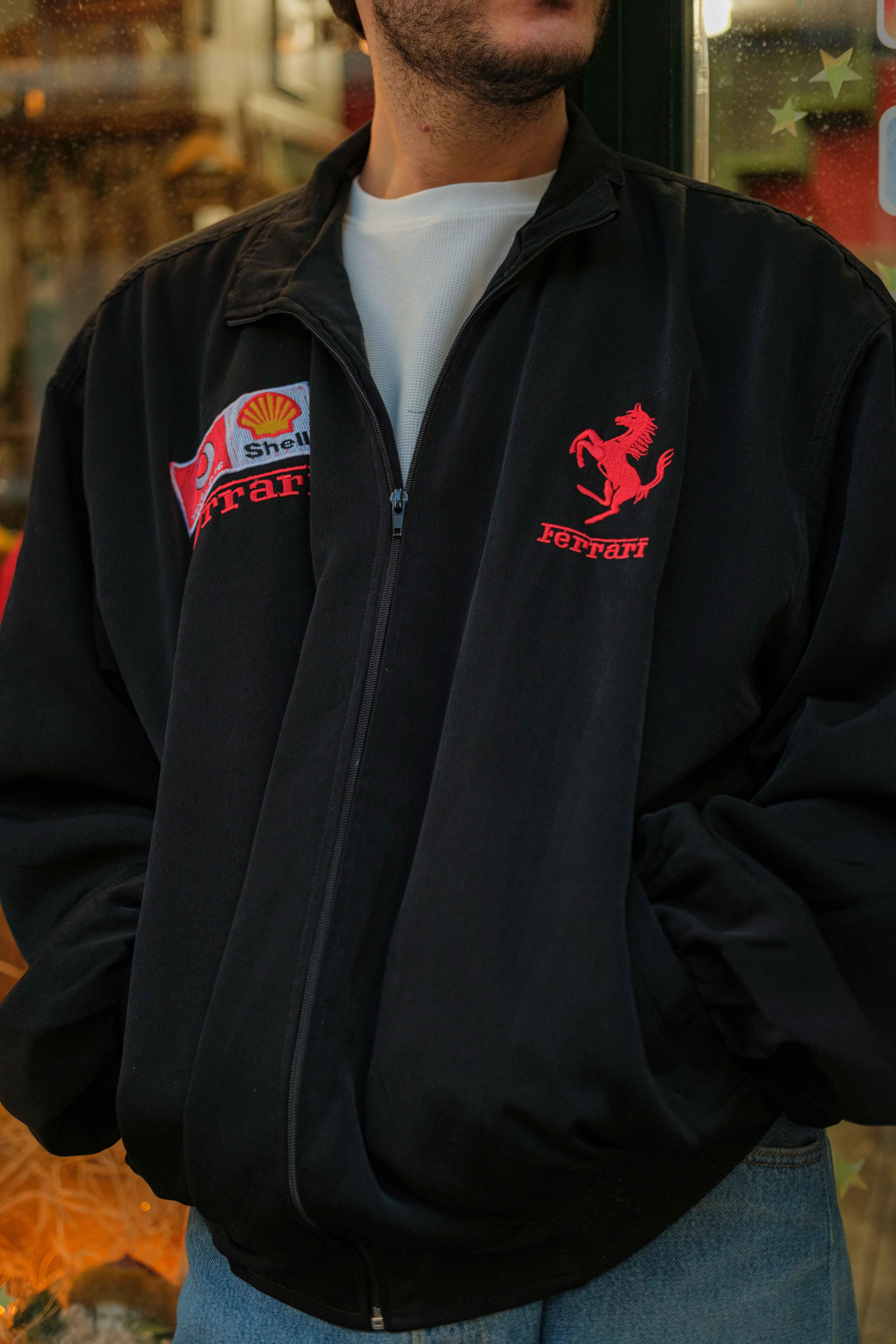 Original FERRARİ Koleksiyon Vintage Unisex  Ceket