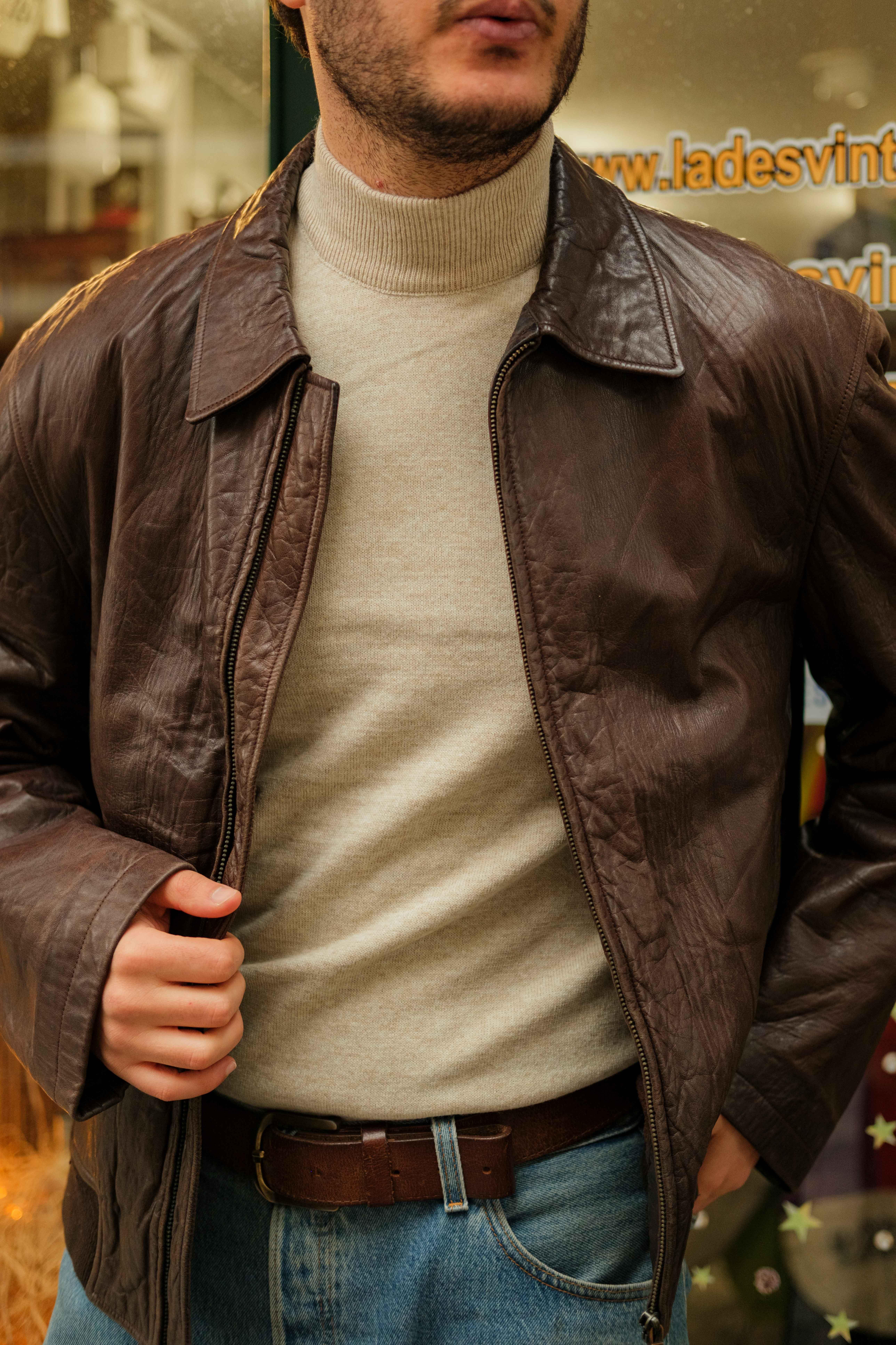 GANT VİNTAGE DERİ CEKET