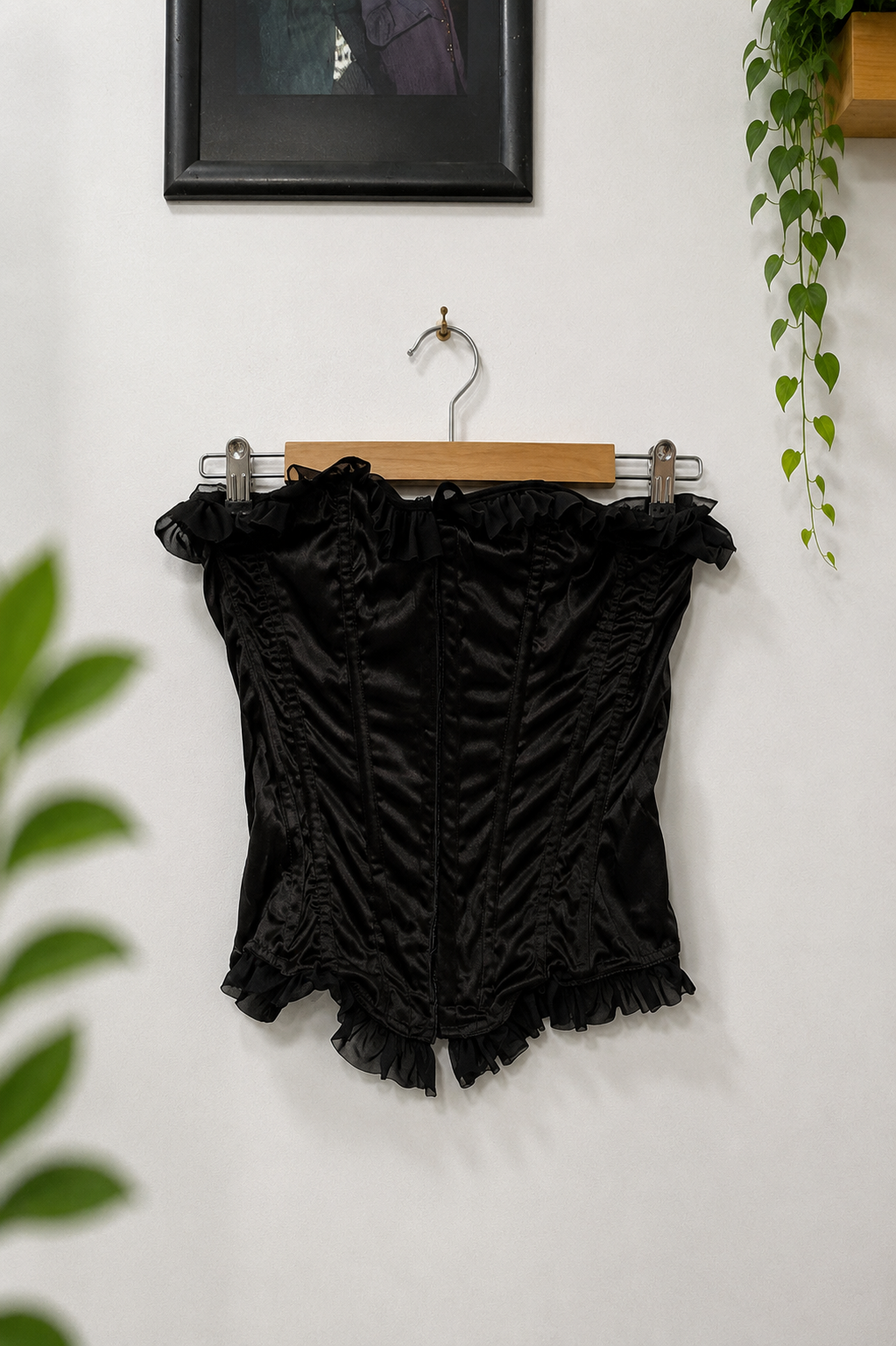 Goth Glam Metal Tokalı Korse
