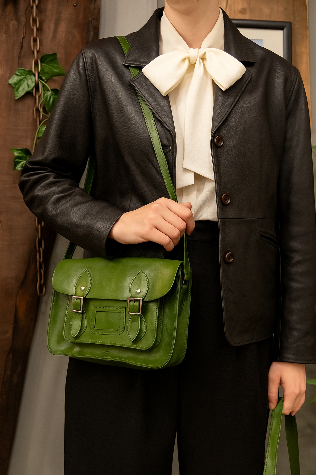 Greenn Classic Leather Çanta