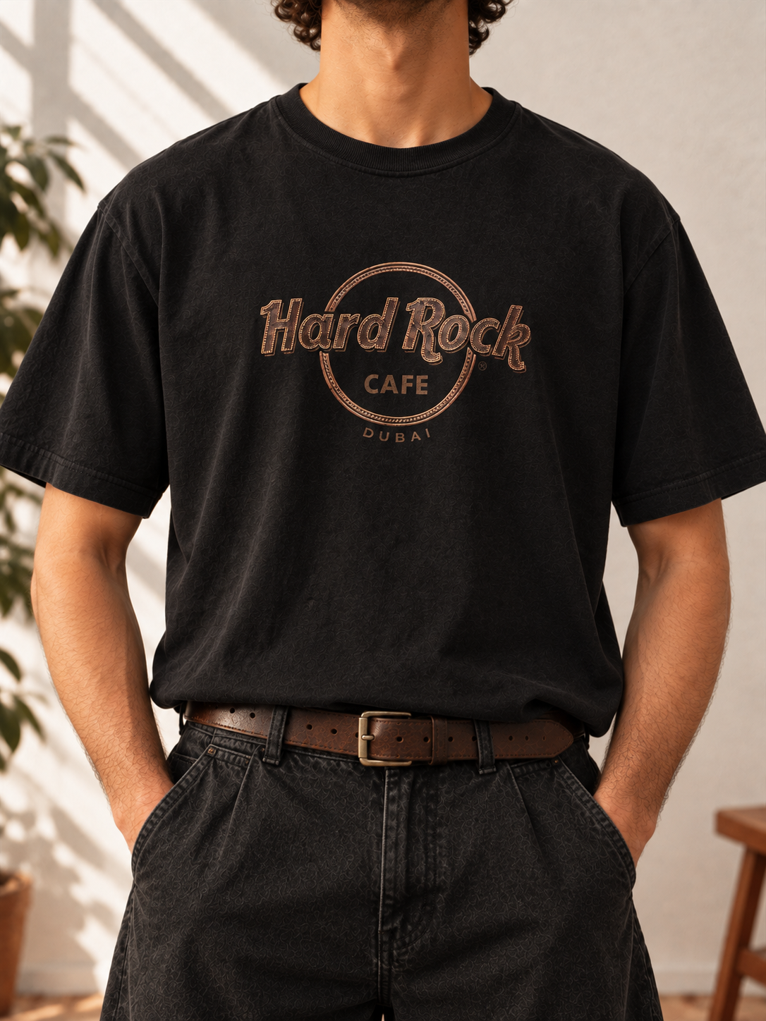 Hard Rock Cafe Dubai Tişört