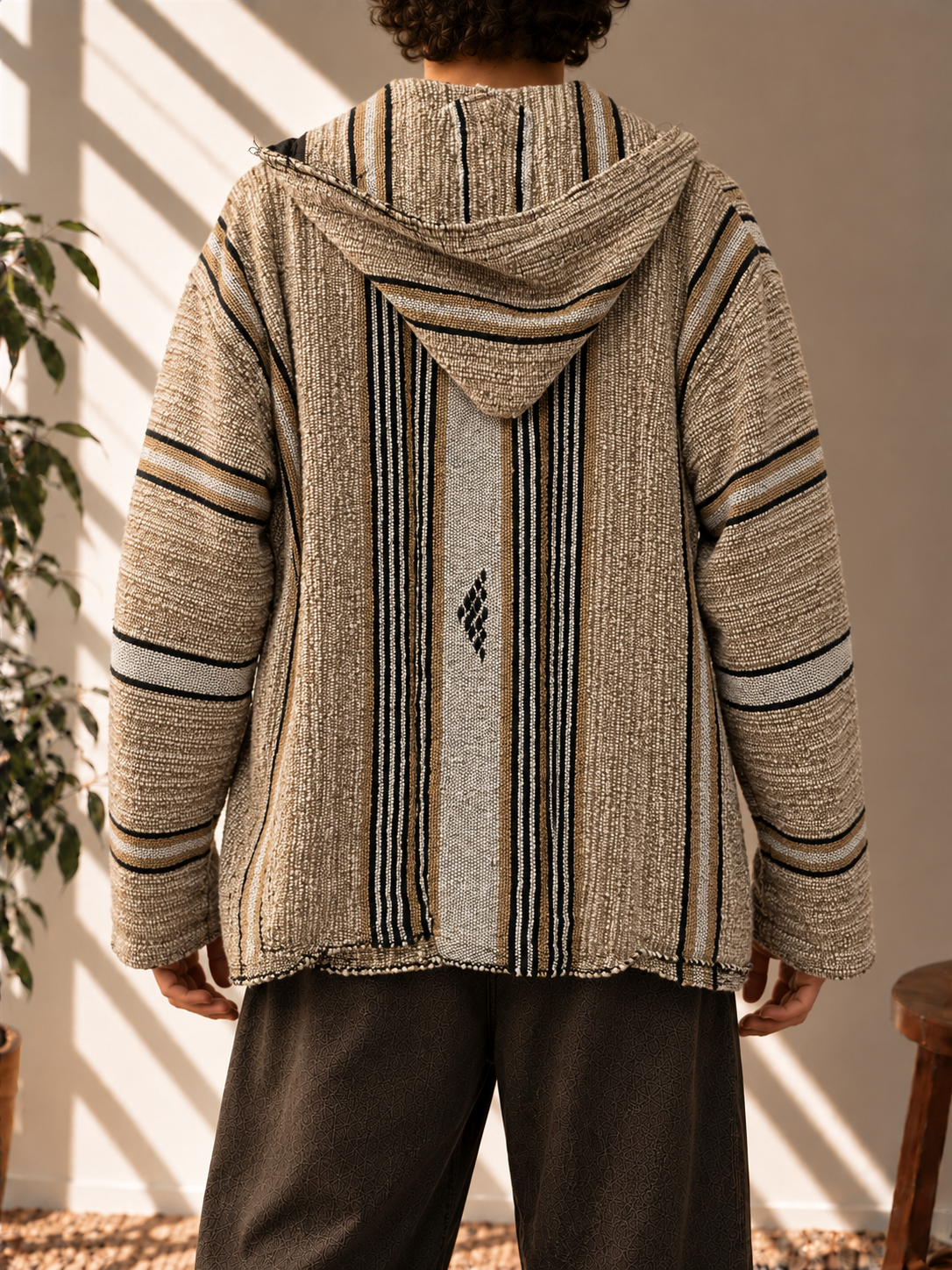Hippie/Etnik Hoodie