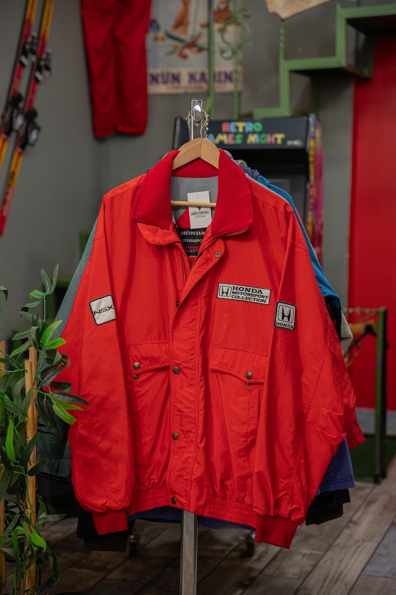 HONDA MOTOR COLLECTİON Unisex Mont
