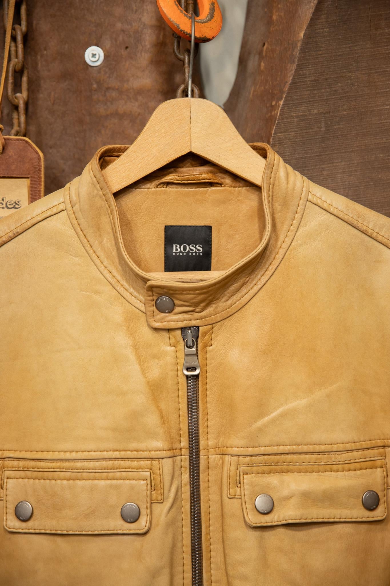 HUGO BOSS Original Deri Ceket