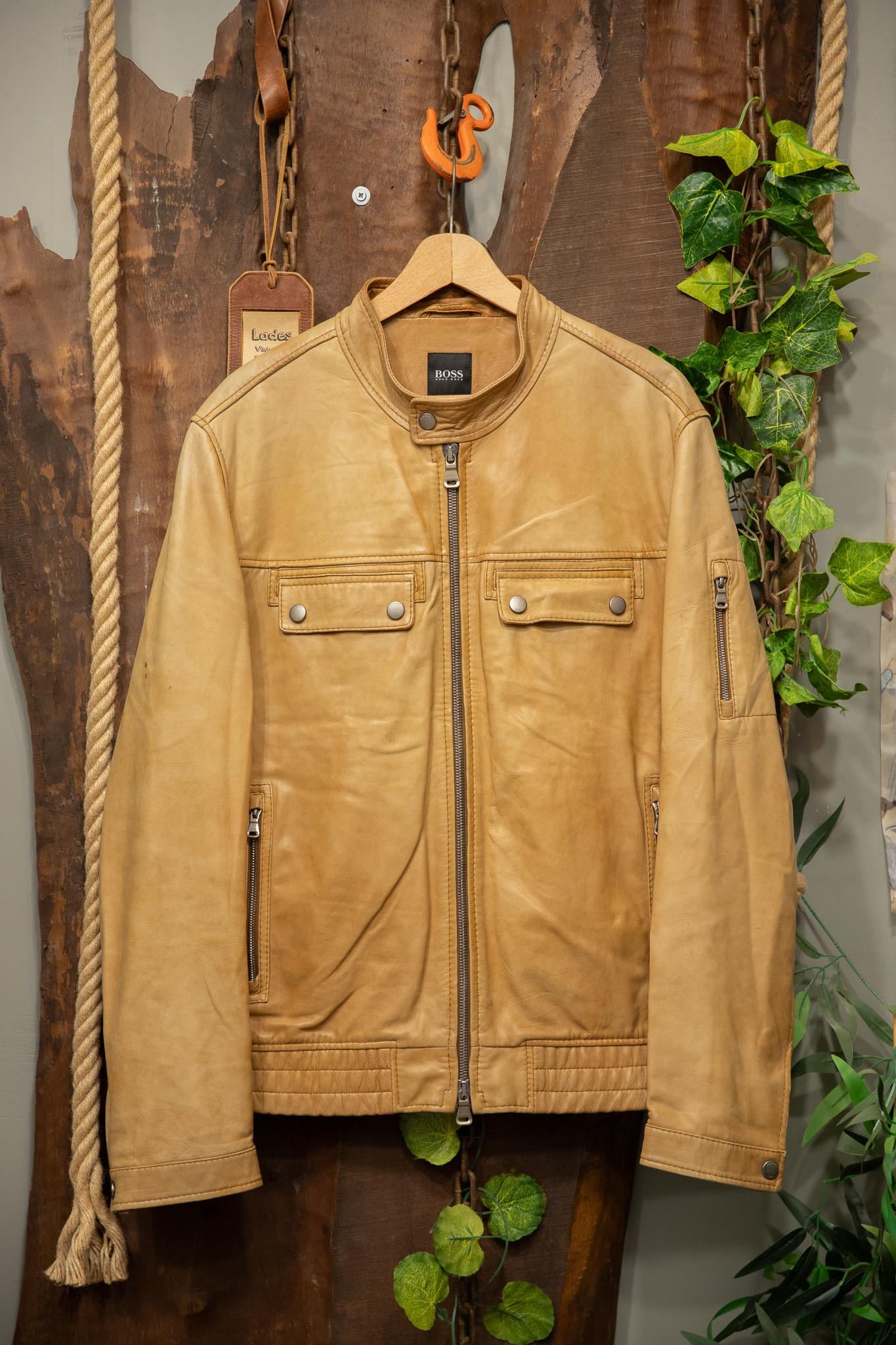 HUGO BOSS Original Deri Ceket