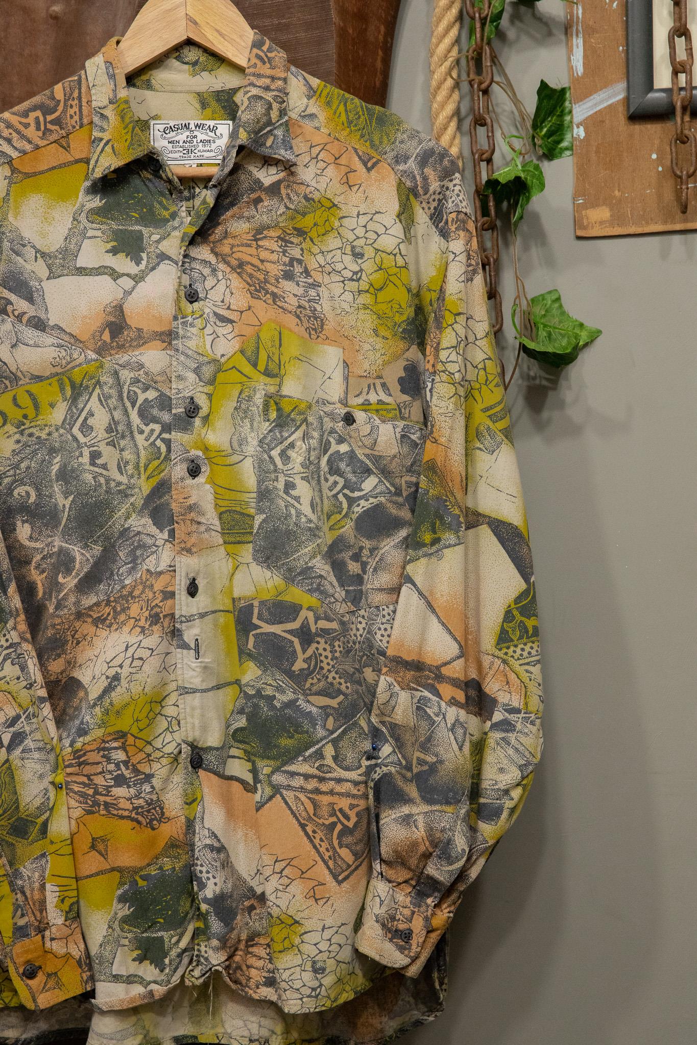 İtalian 90s Etnik Gömlek