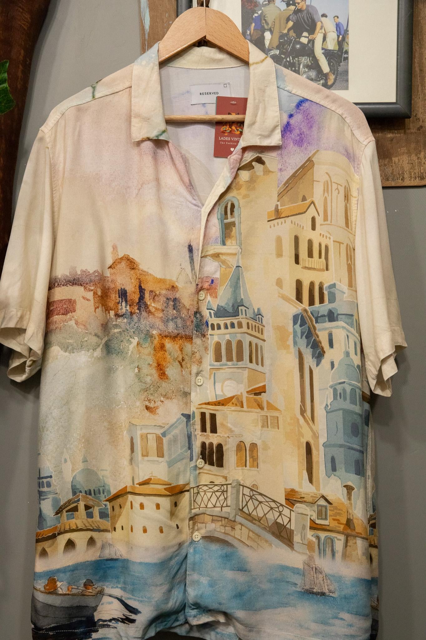 İtalian 90s Salaş Gömlek