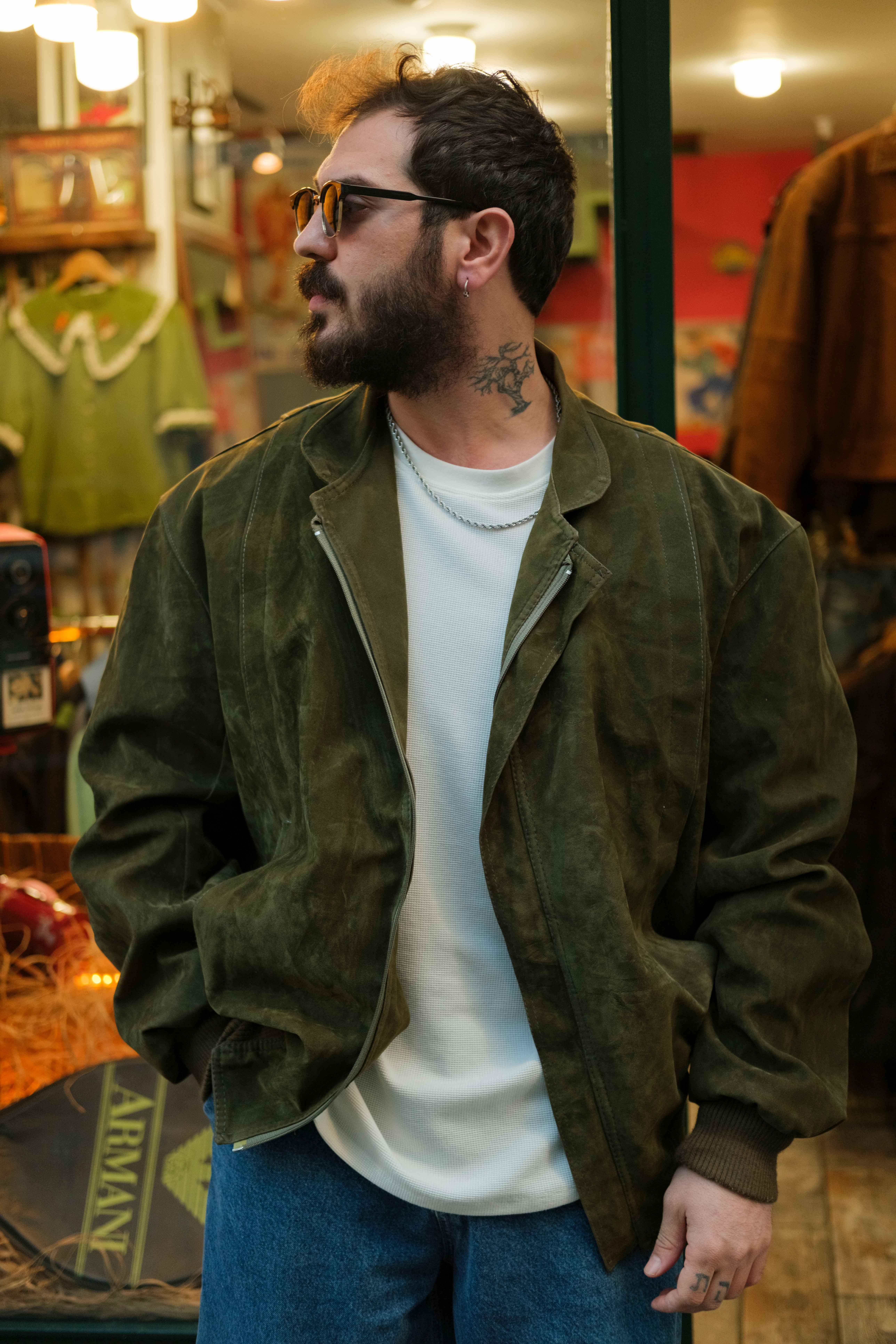 ITALY COM. RAFF. Casual Bomber Unisex Ceket