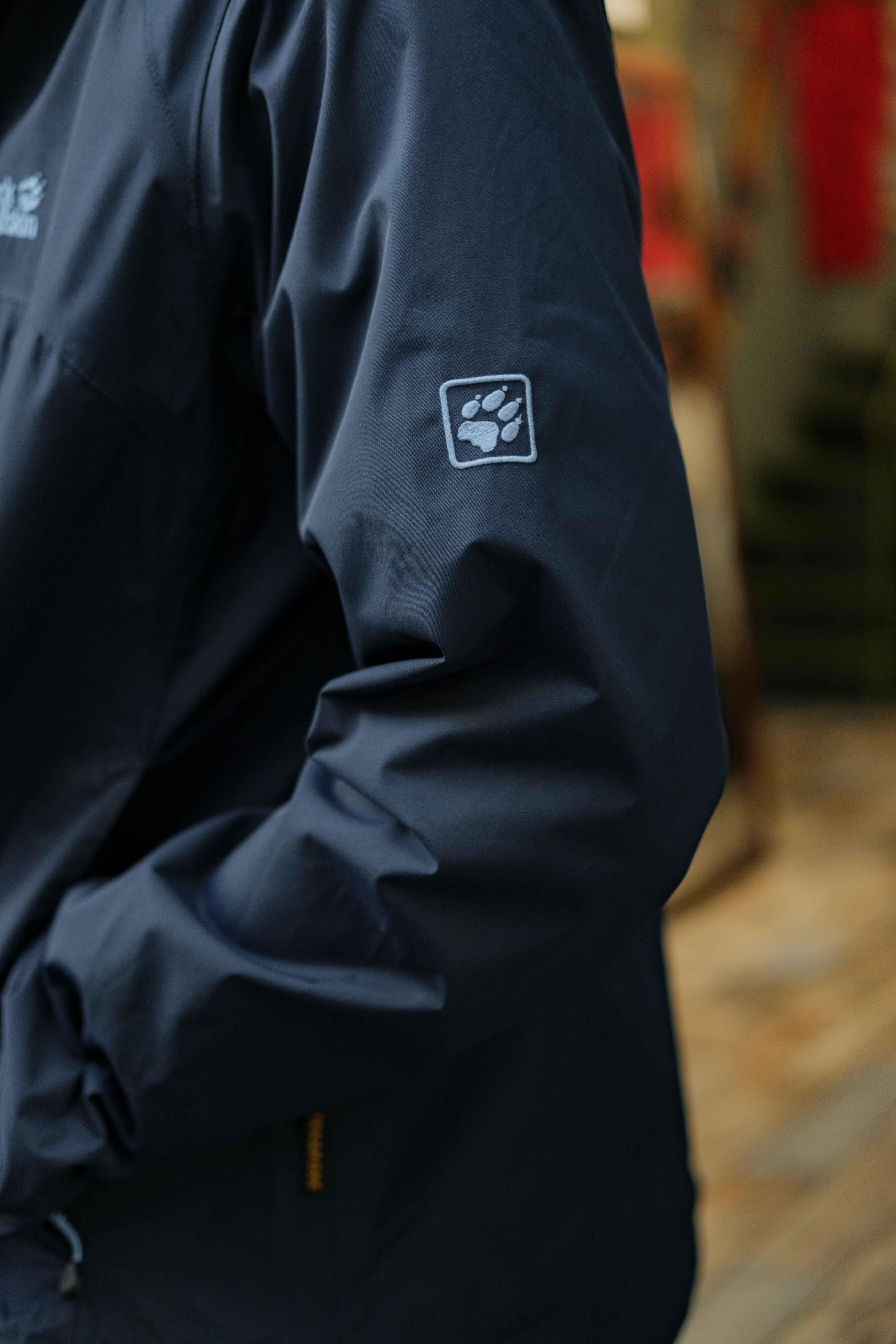 JACK WOLFSKIN Unisex Su Geçirmez Mont