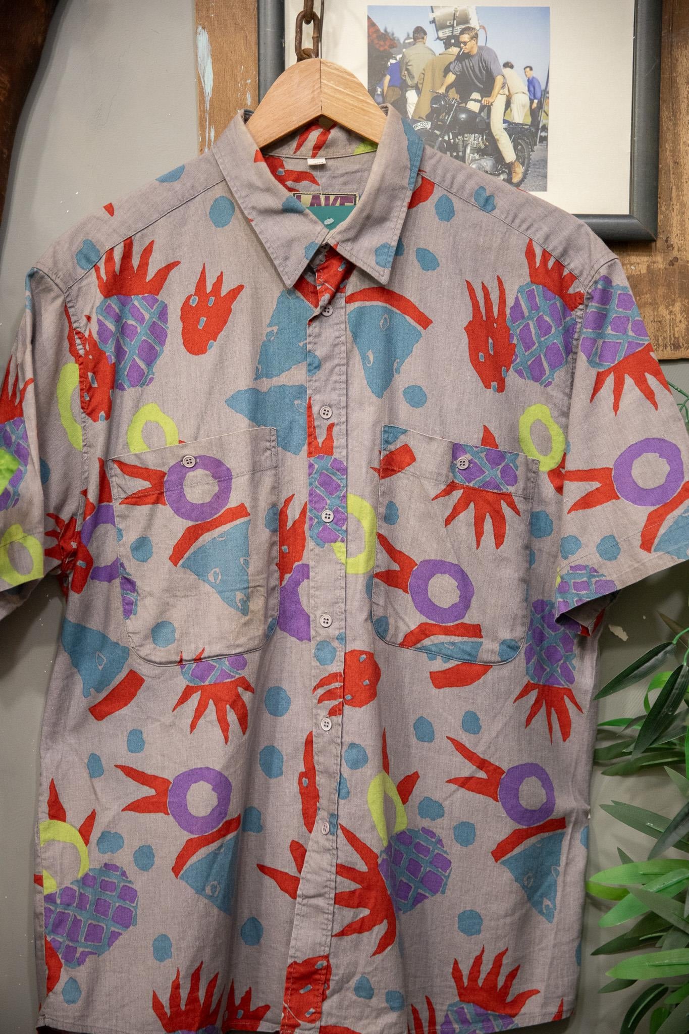 LAKE 90s Etnik Gömlek