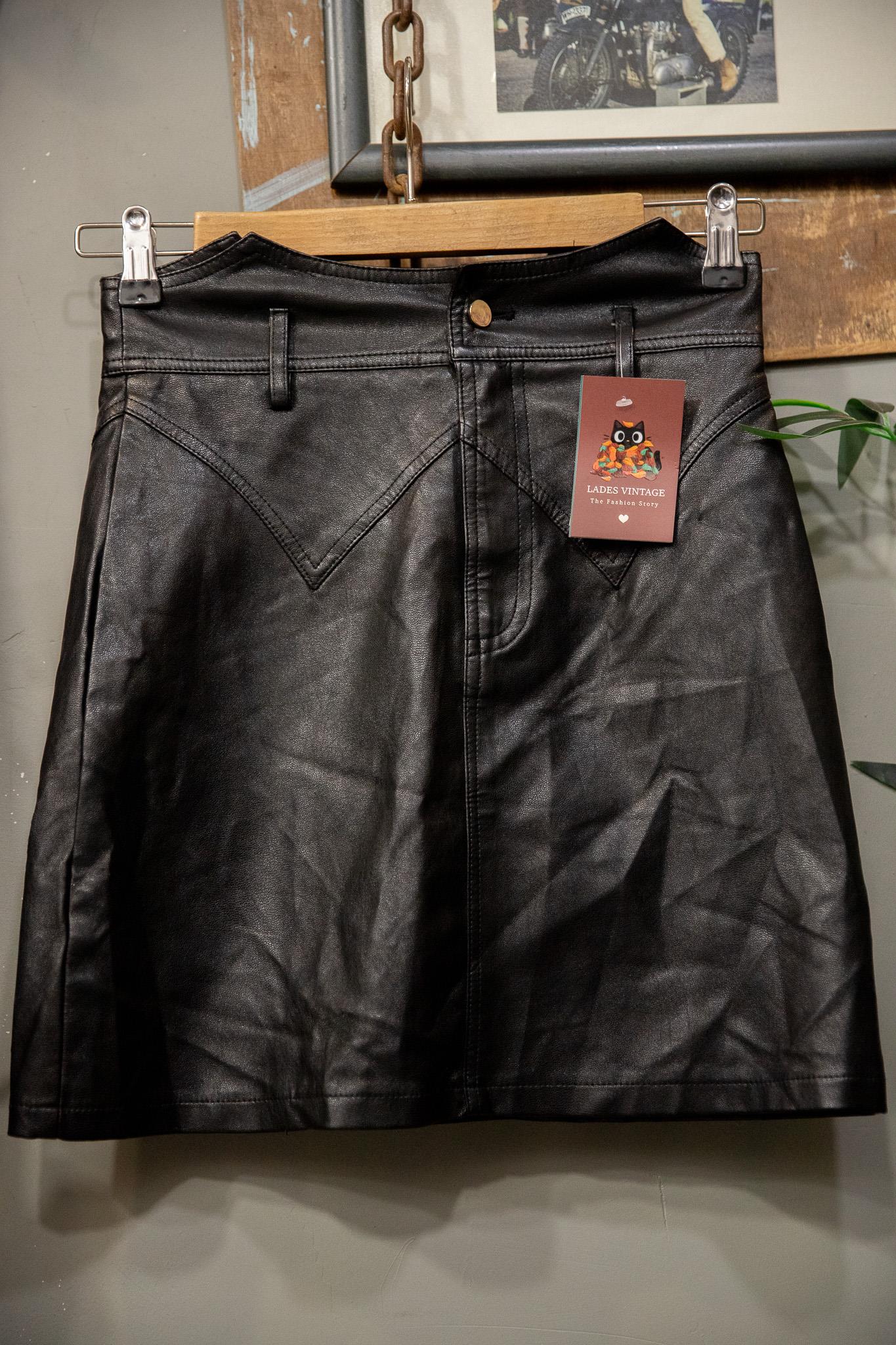 Leather Nastalgia Skirt