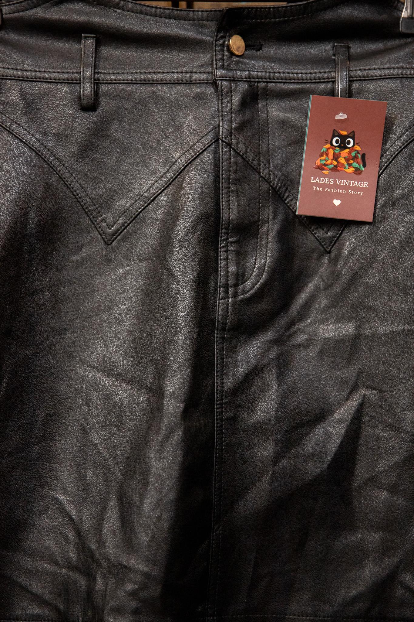 Leather Nastalgia Skirt