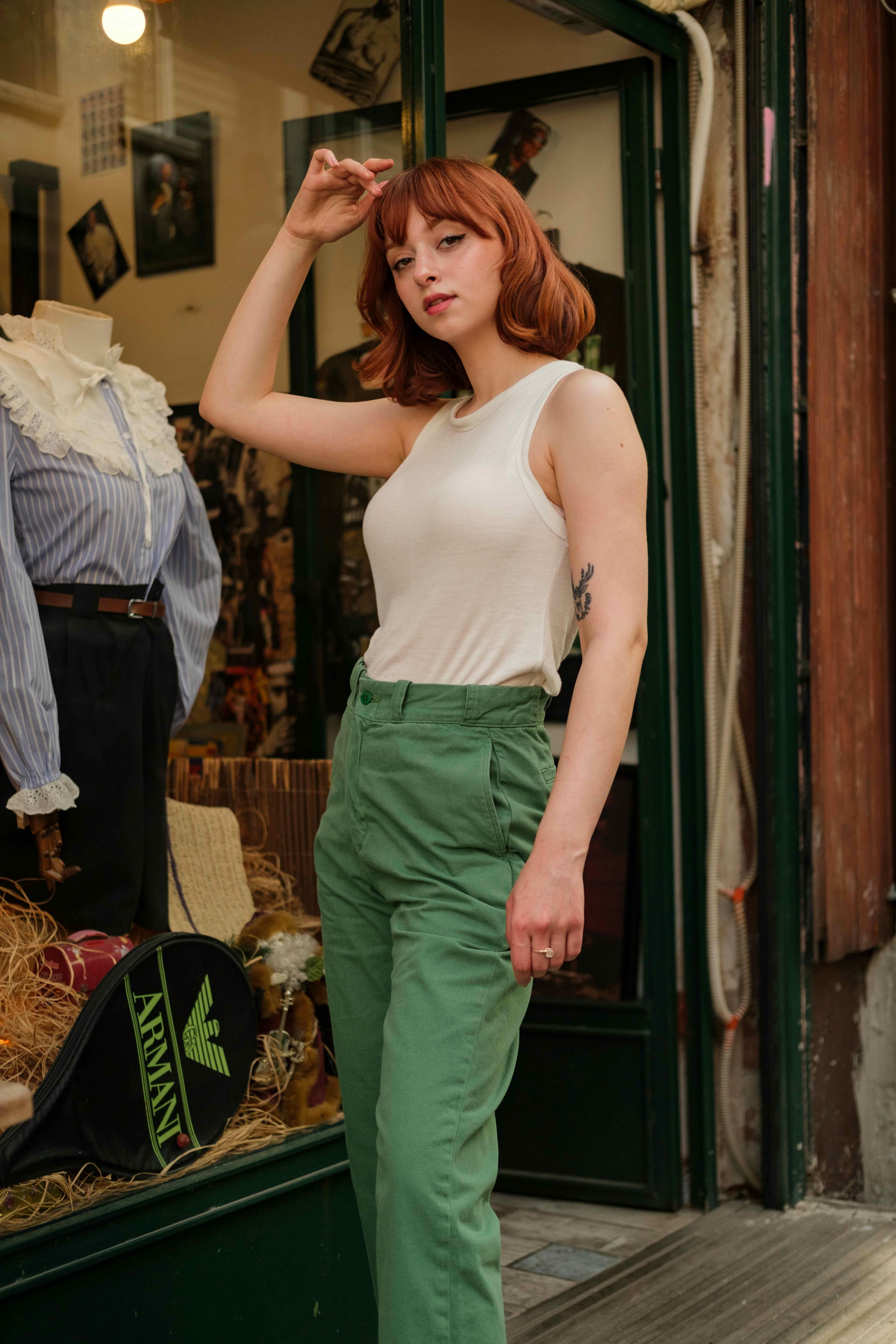 Levis Green Original Unisex Pantolon