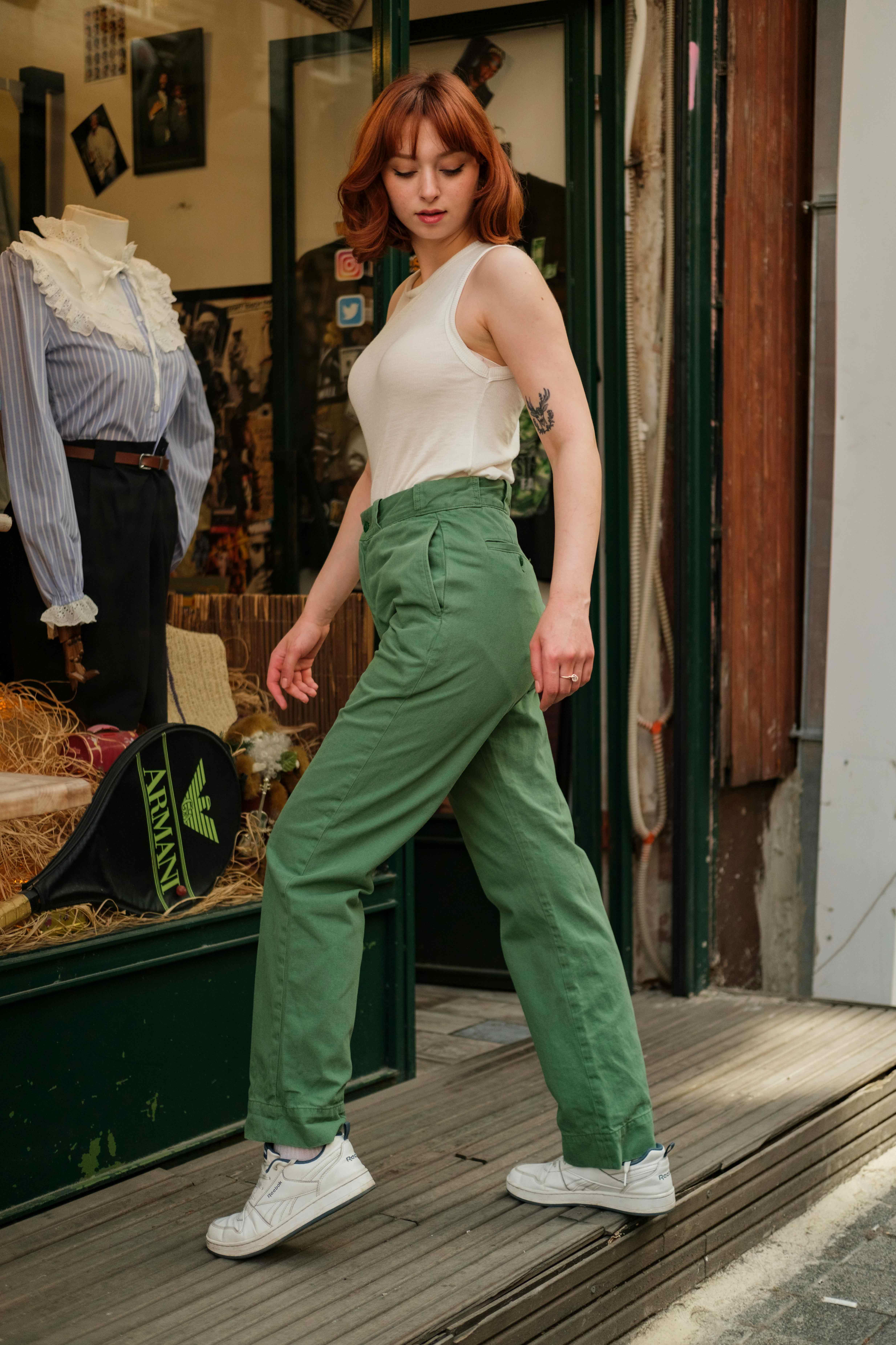 Levis Green Original Unisex Pantolon