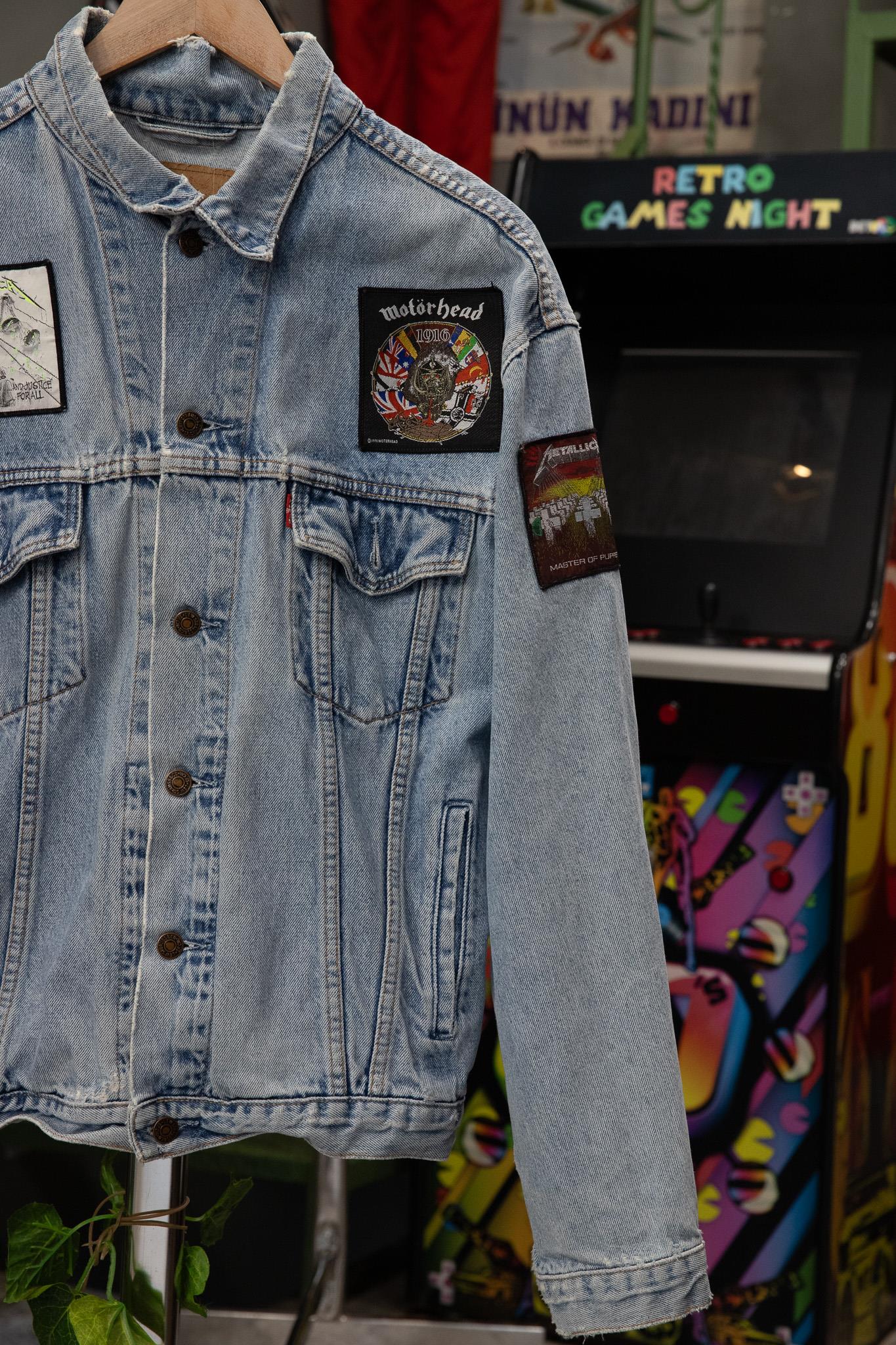 Levis STRAUSS Original Tasarım Kot Ceket