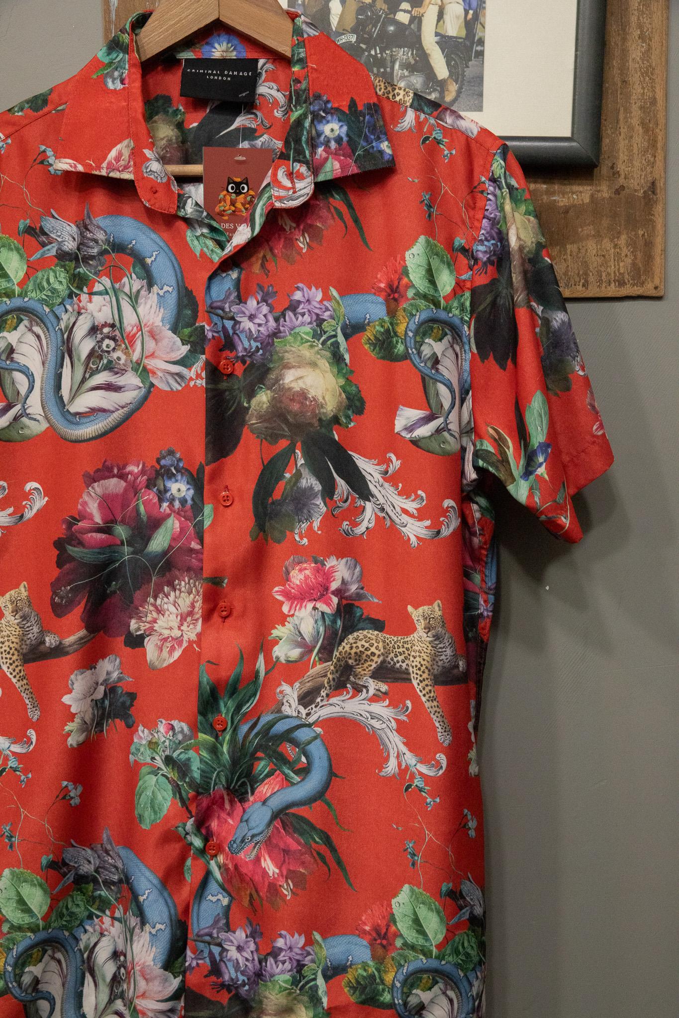 LONDON DAMAGE Hawaii Gömlek