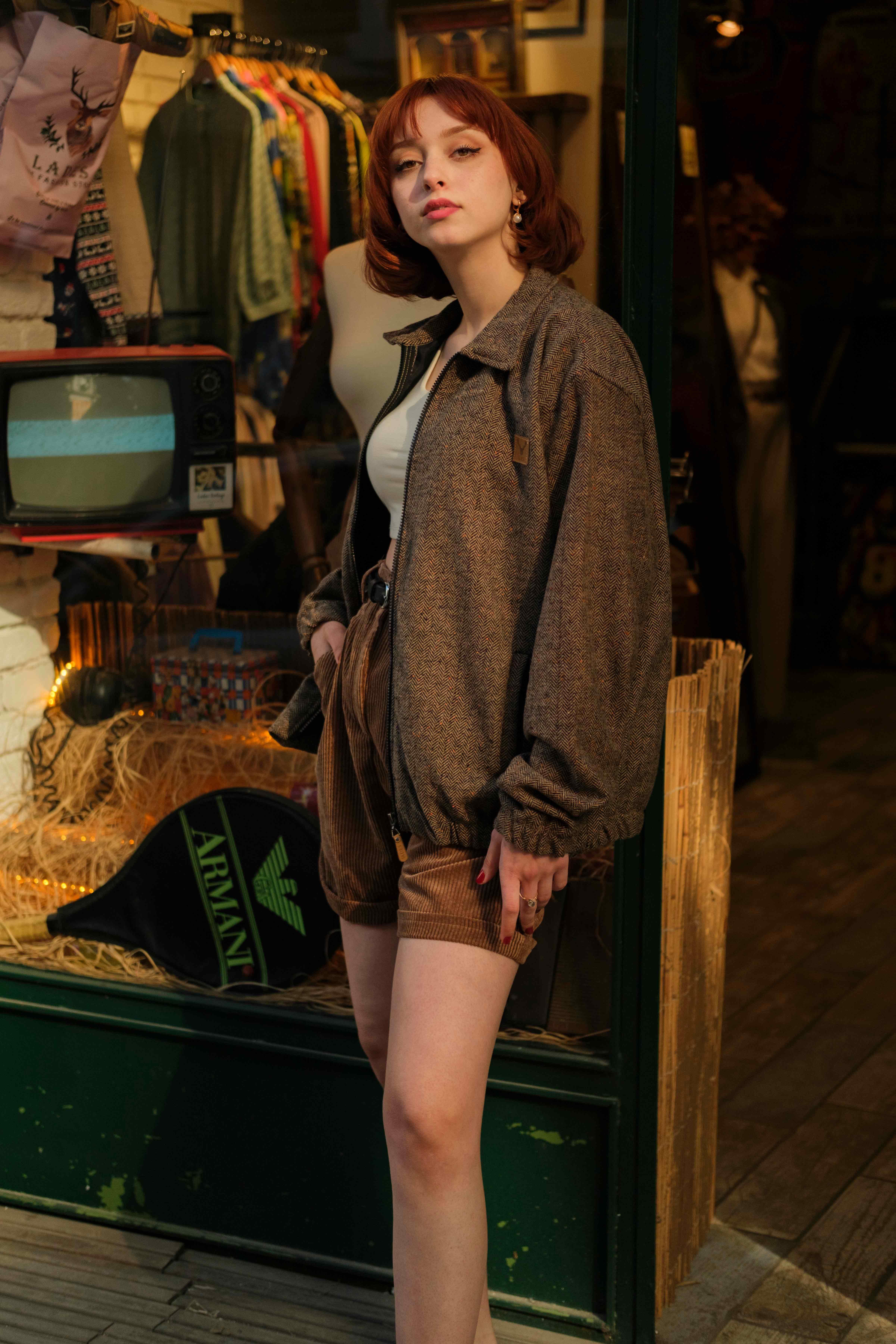 London Retro Bomber Koleksiyon Ceket