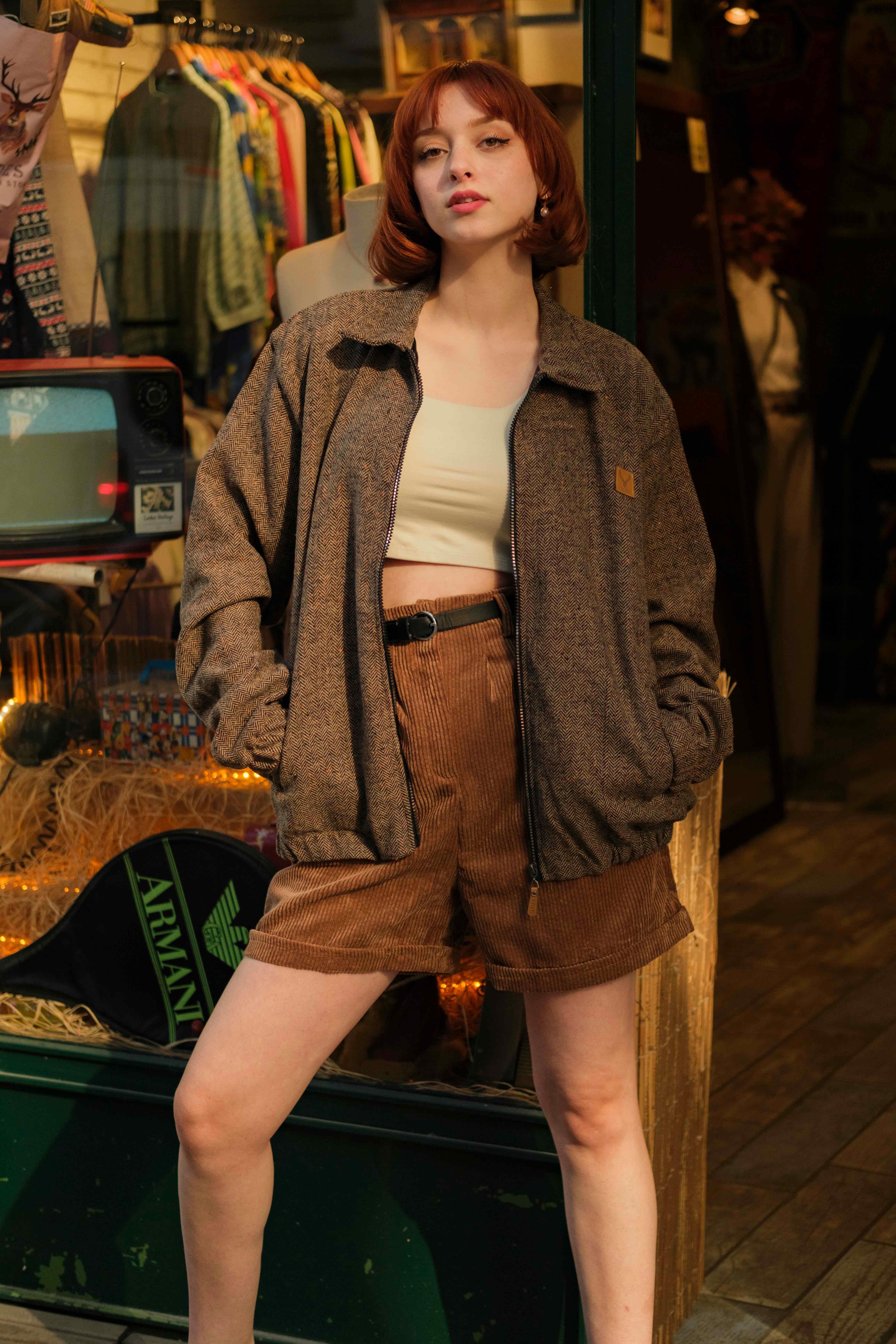 London Retro Bomber Koleksiyon Ceket