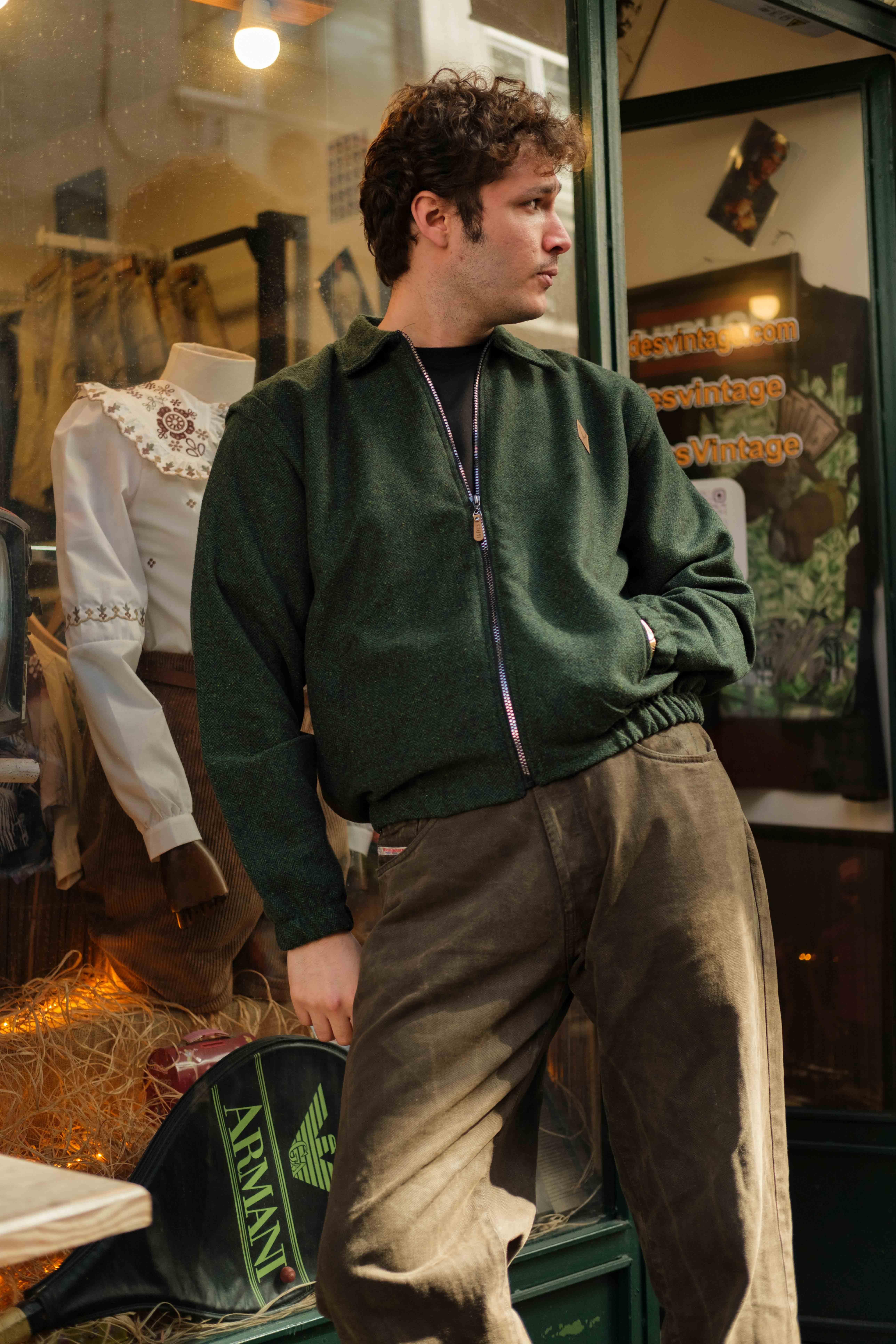 London Retro Bomber Koleksiyon Ceket