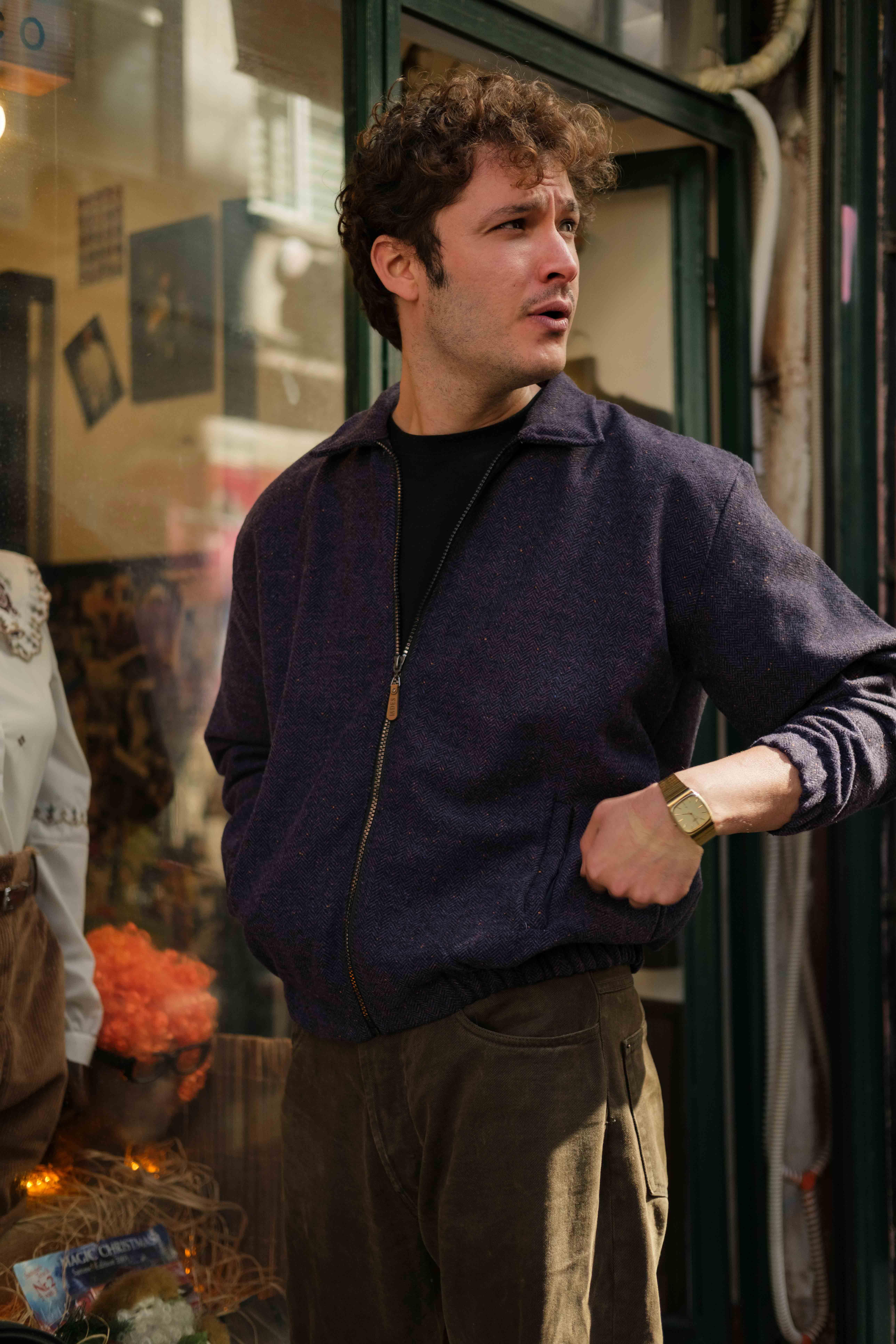 London Retro Bomber Koleksiyon Ceket