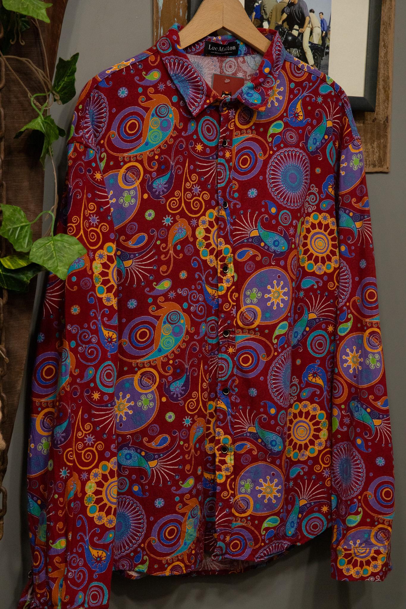 Luc Matton 90s Etnik Gömlek