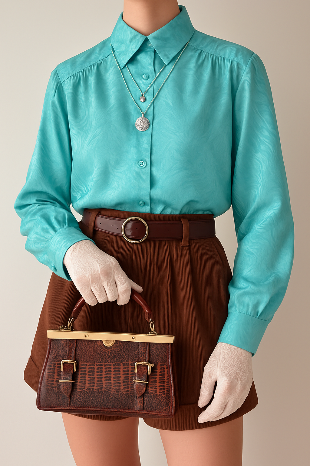 MD England 90s Kadın Gömlek