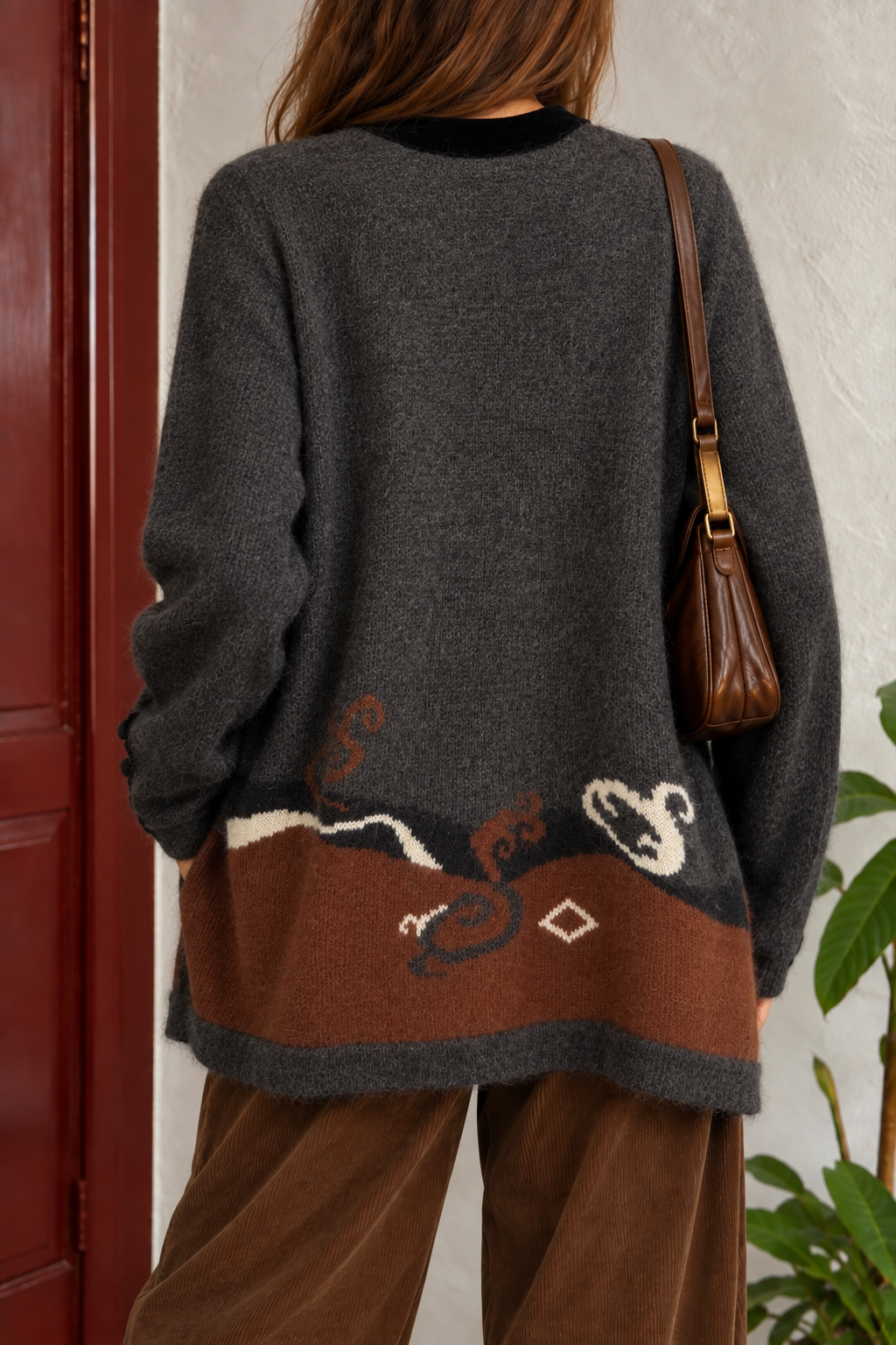 Mohair Blend Yün Hırka