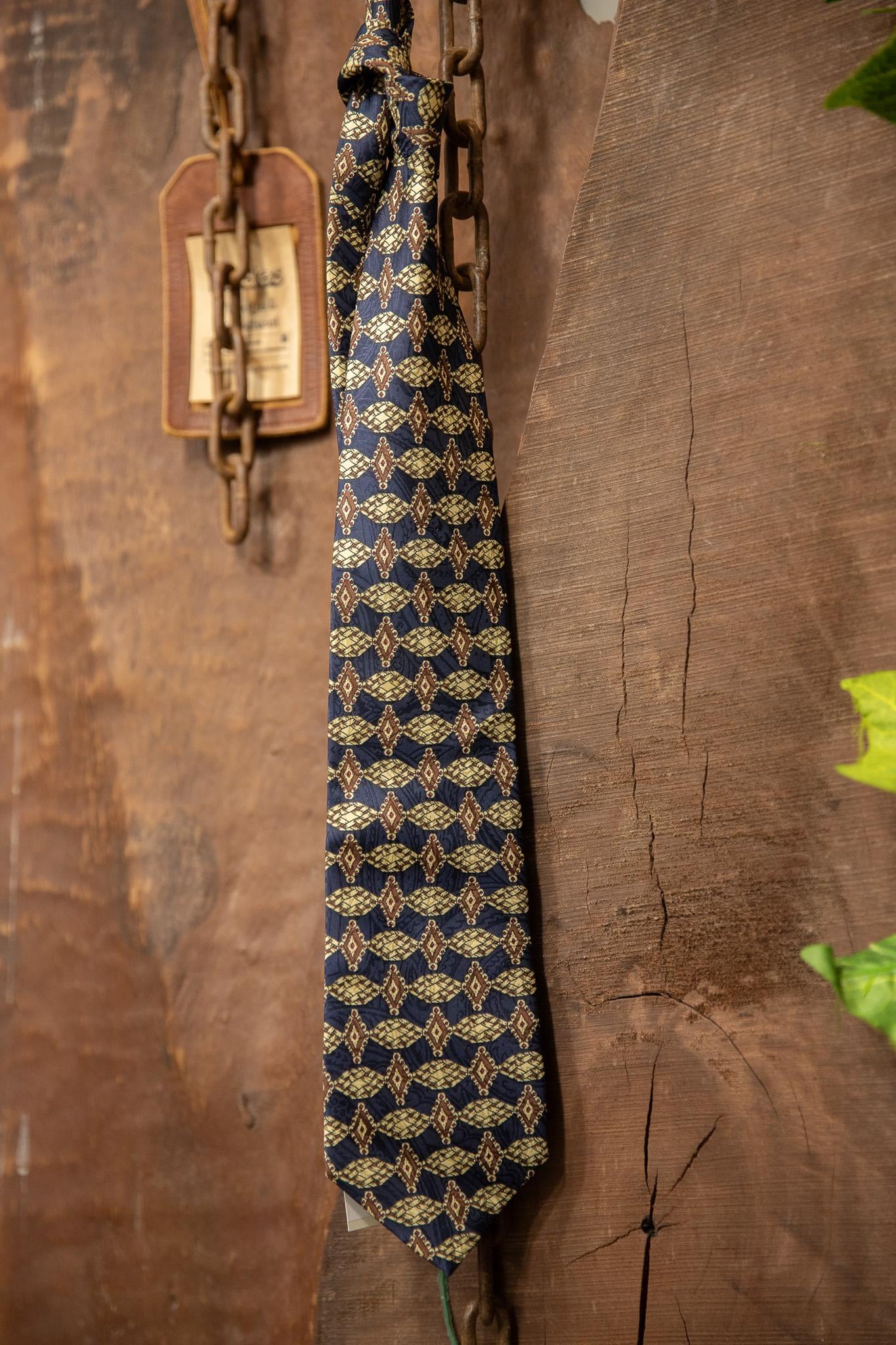 Navy Preppy Classic Kravat