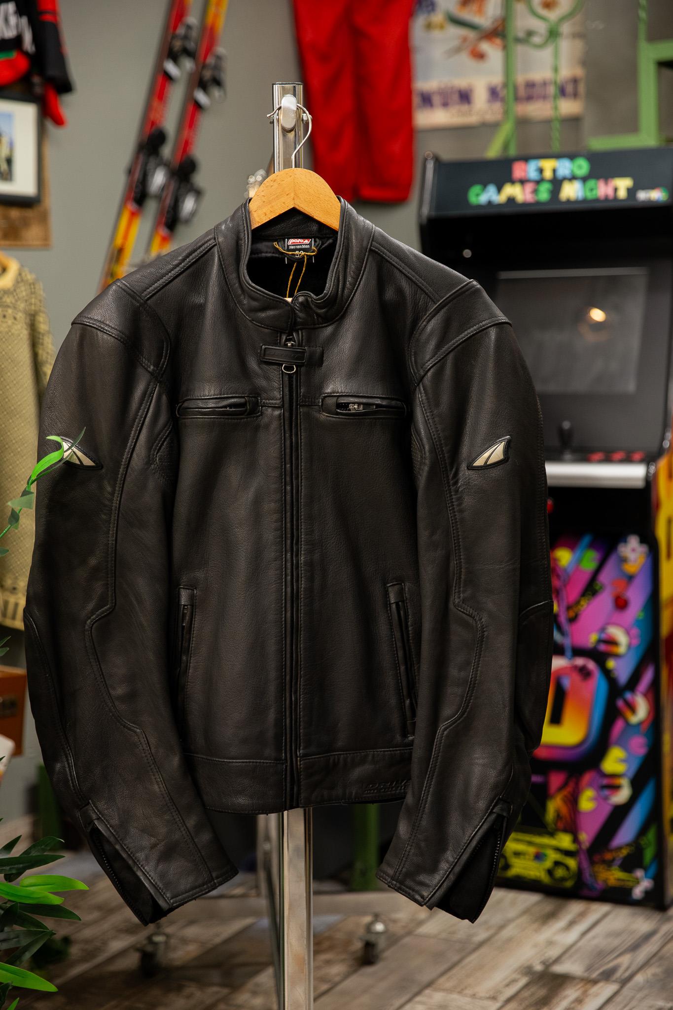 NEW DIMENSON VELDEN POLO Biker Motorcu Deri Ceket